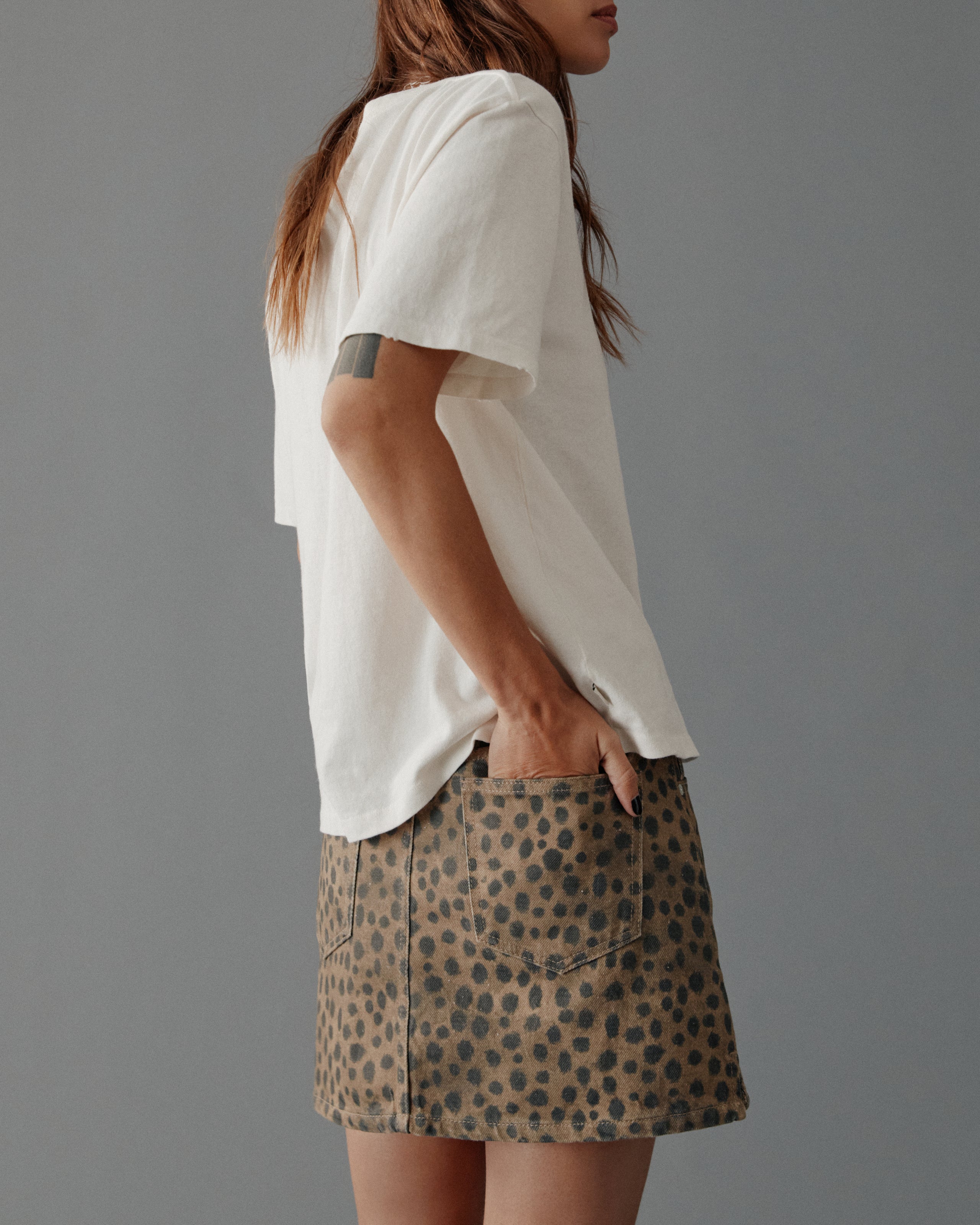 The Leo Denim Skirt