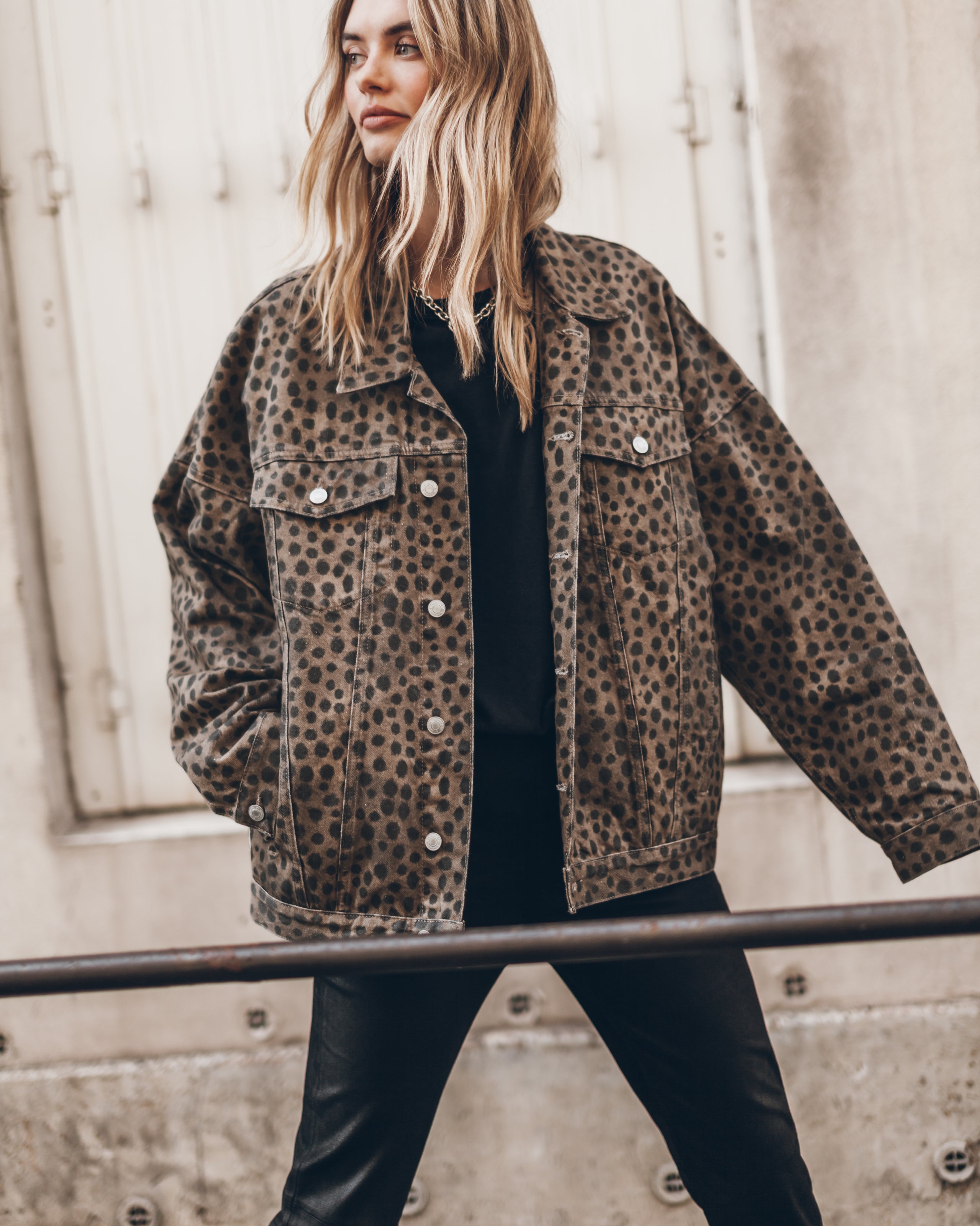 The Leo Oversized Denim Jacket