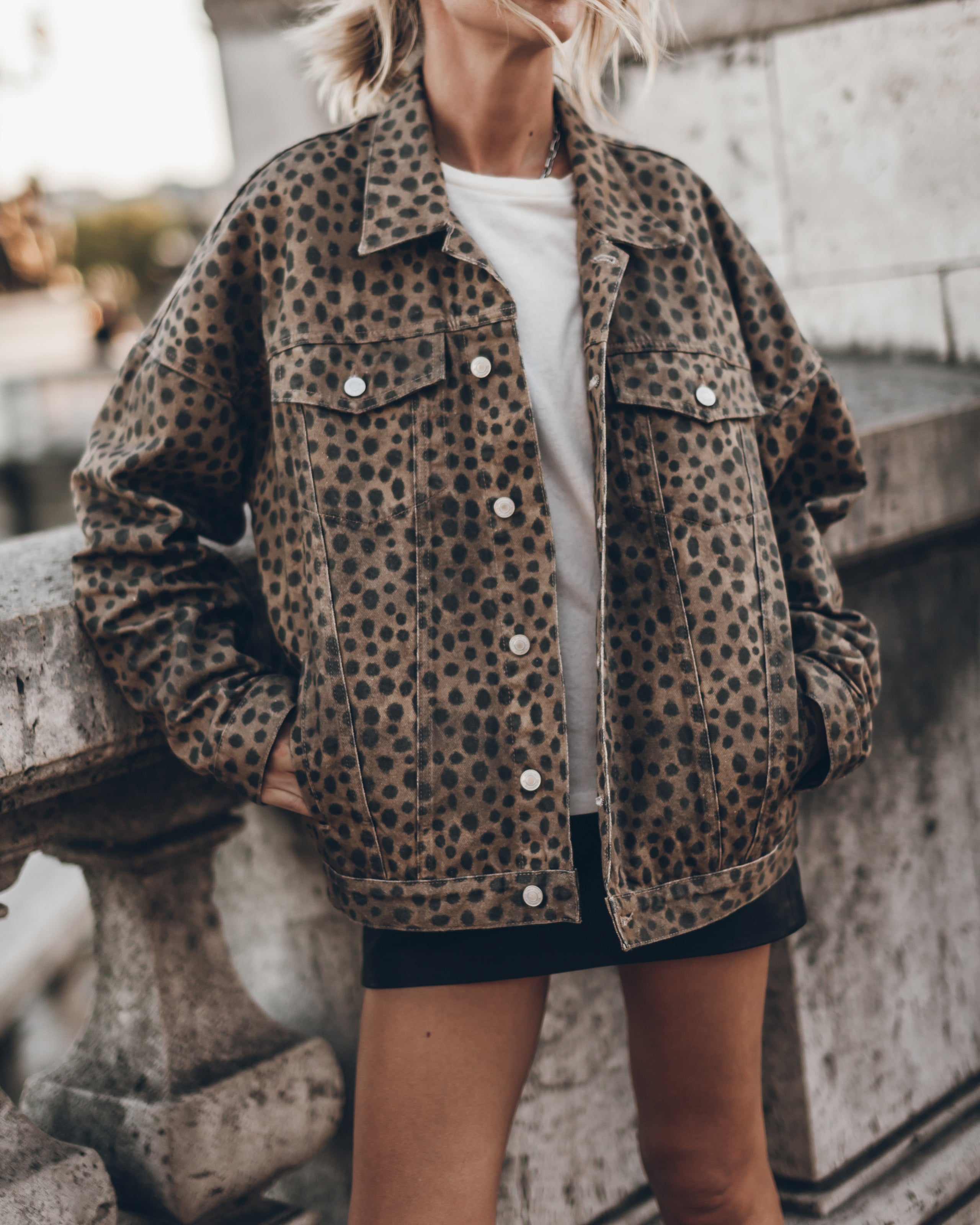 The Leo Oversized Denim Jacket
