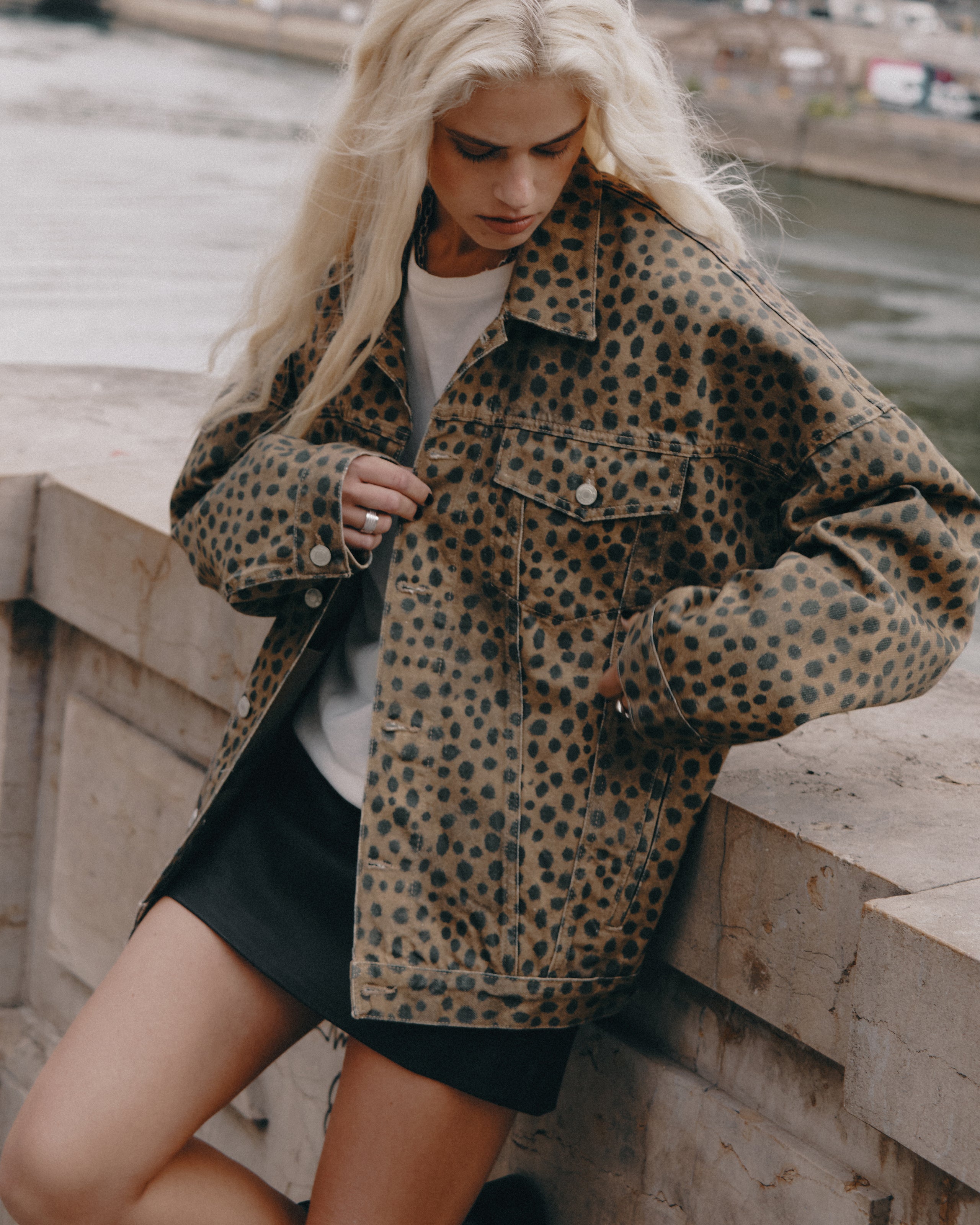 The Leo Oversized Denim Jacket