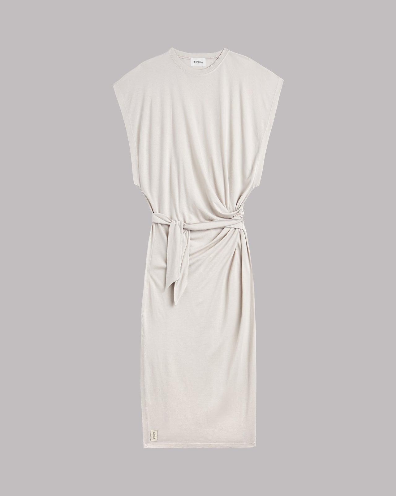 The Light Long Knotted Batwing Dress