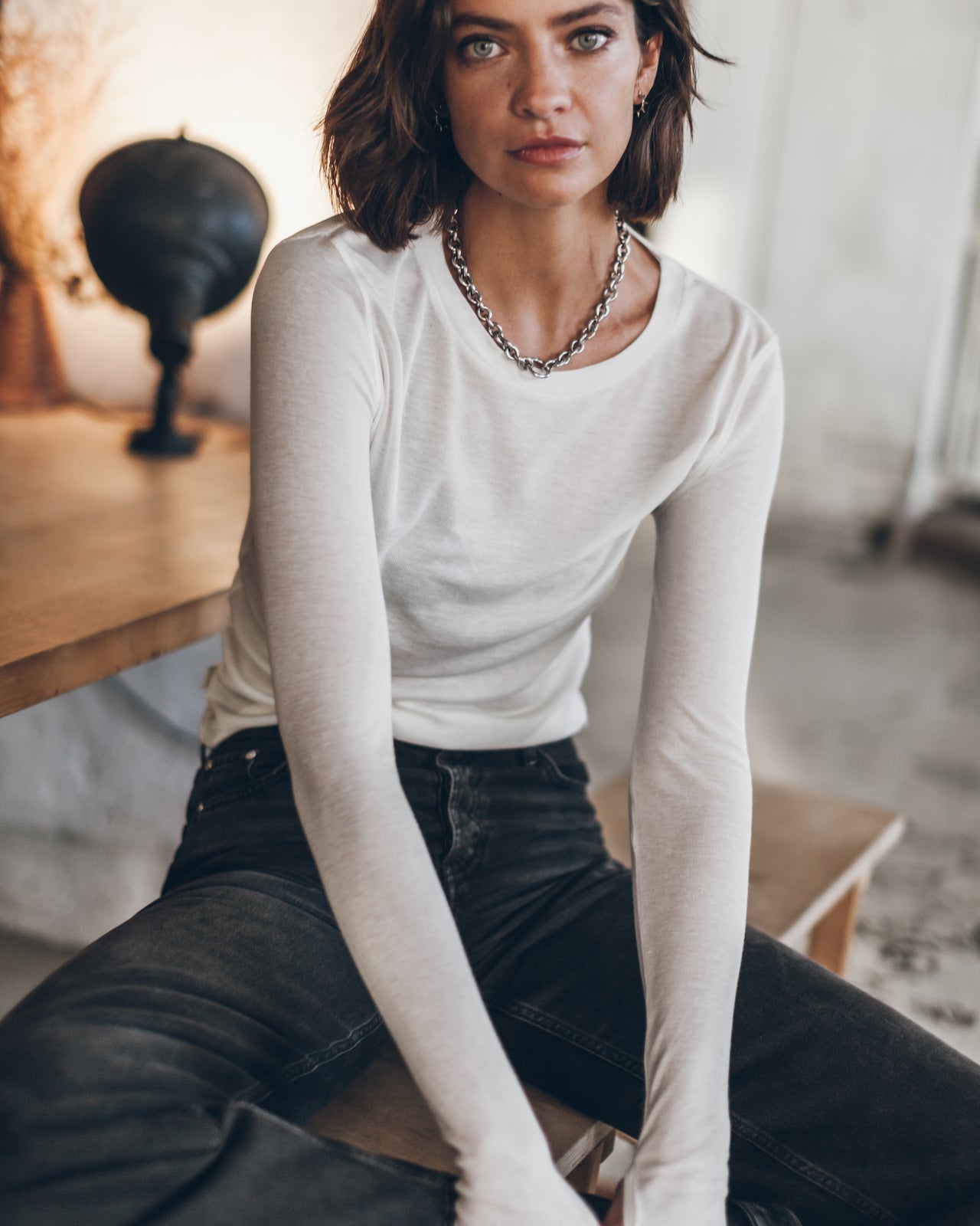 The Light Thin Sheer Longsleeve