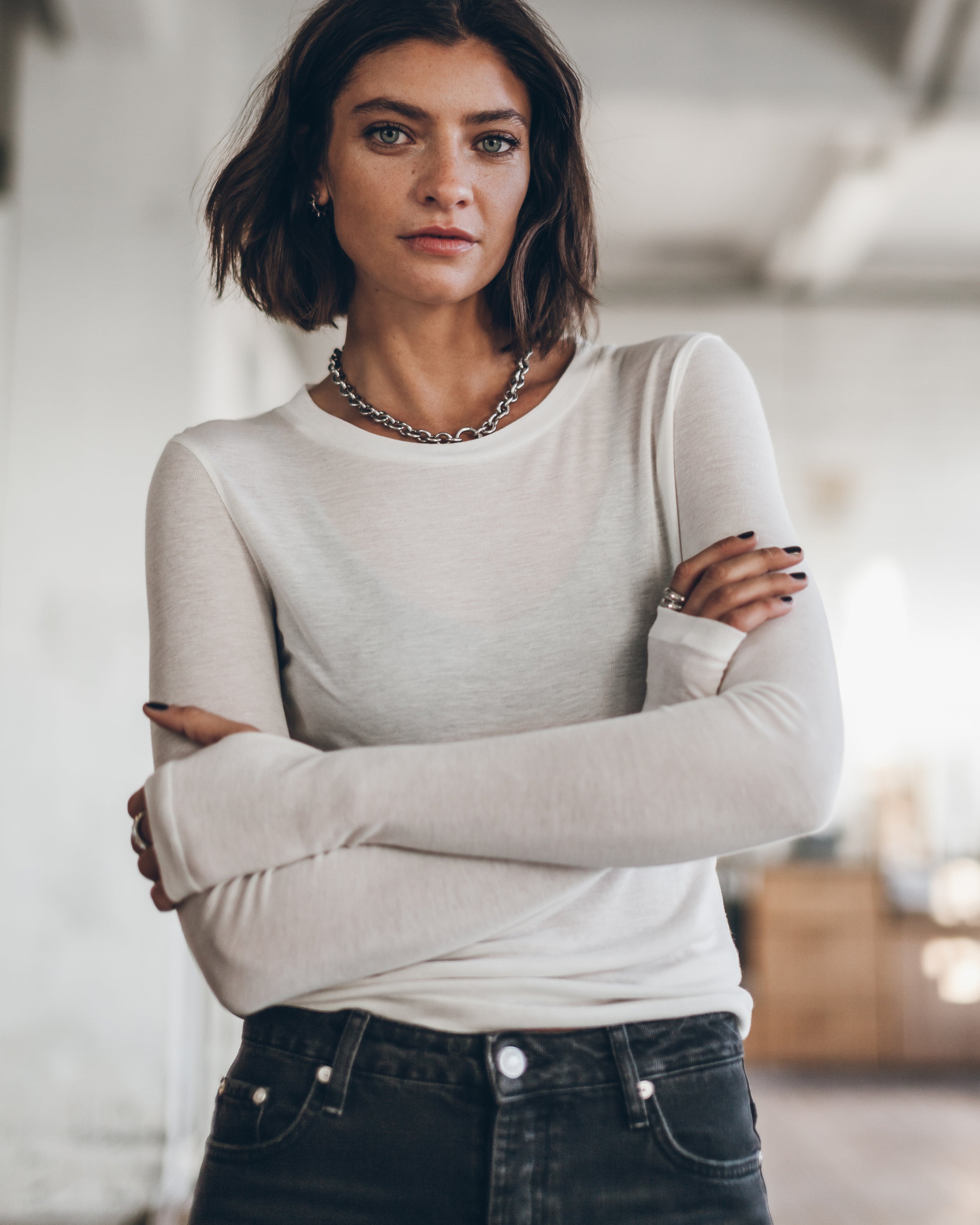 The Light Thin Sheer Longsleeve