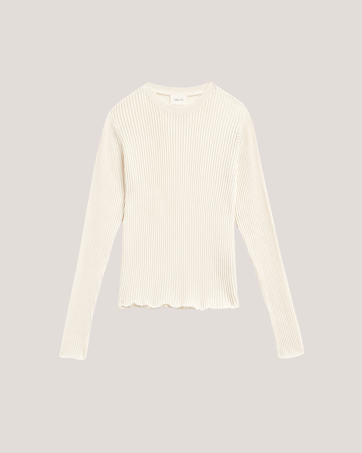 The Off White Cotton Striped Thin Longsleeve