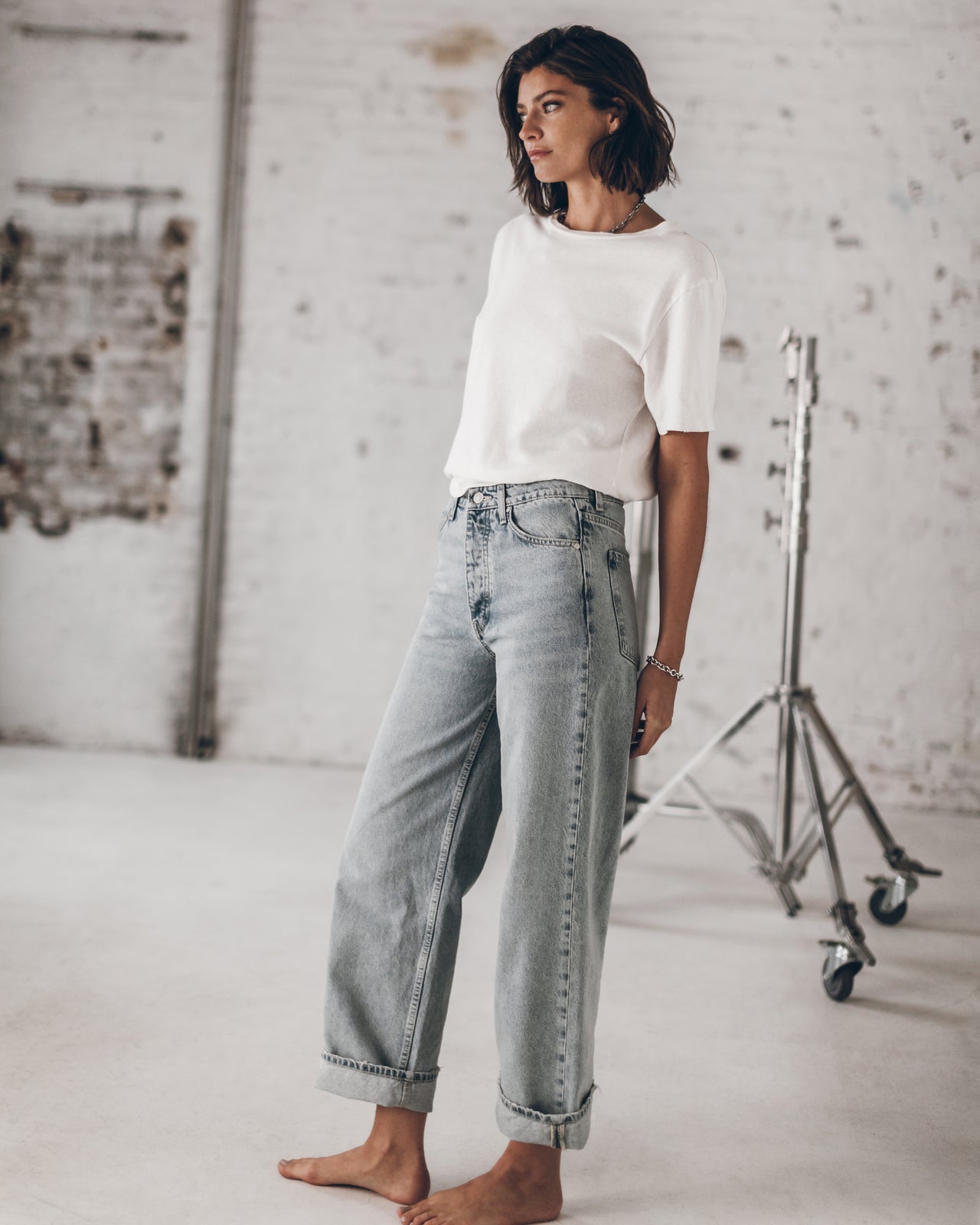 The Light Blue Baggy Jeans