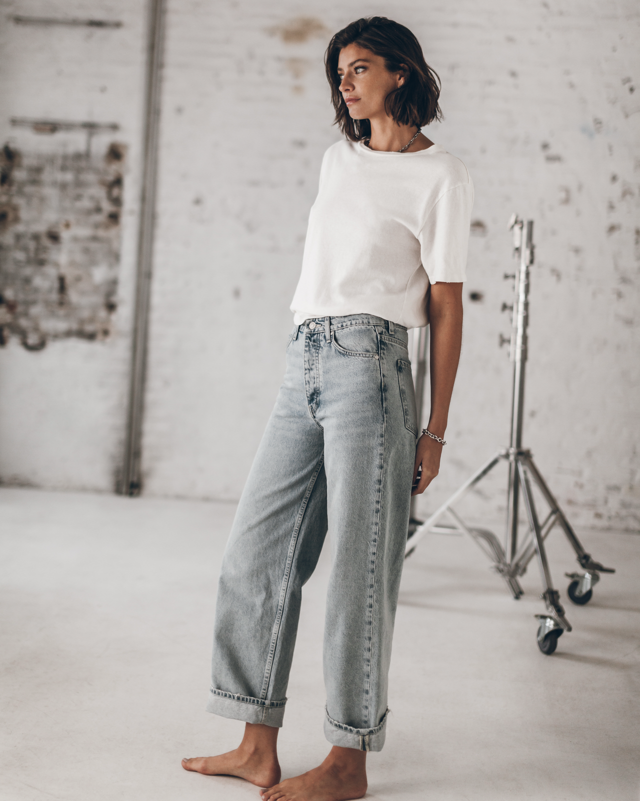 The Light Blue Baggy Jeans