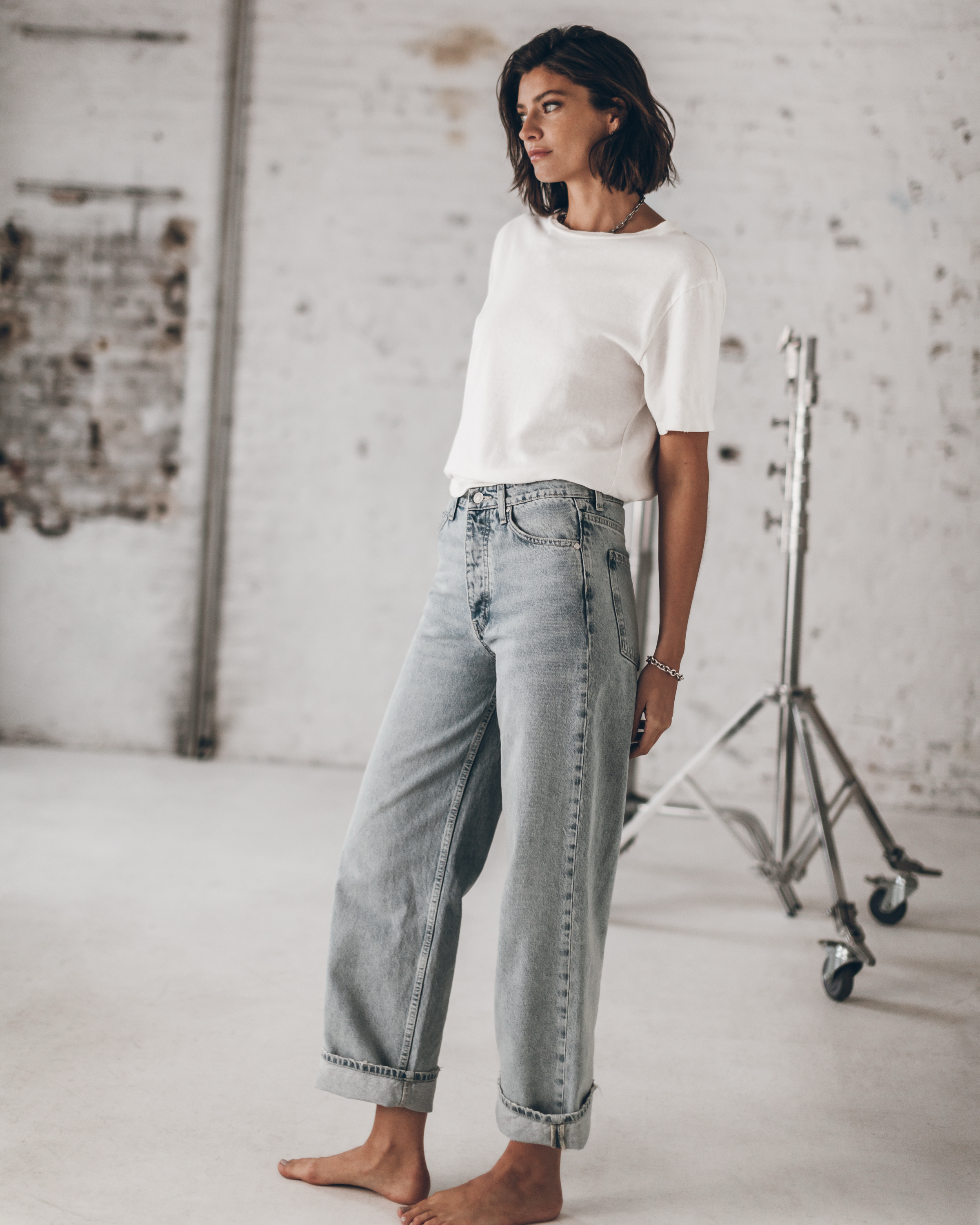 The Light Blue Baggy Jeans