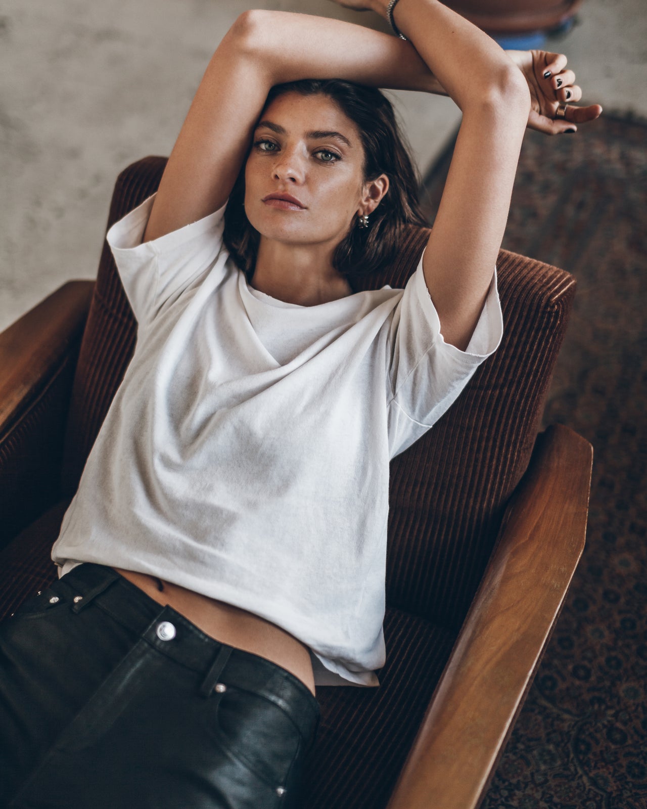 The Off White Dry Cotton Vintage T-Shirt