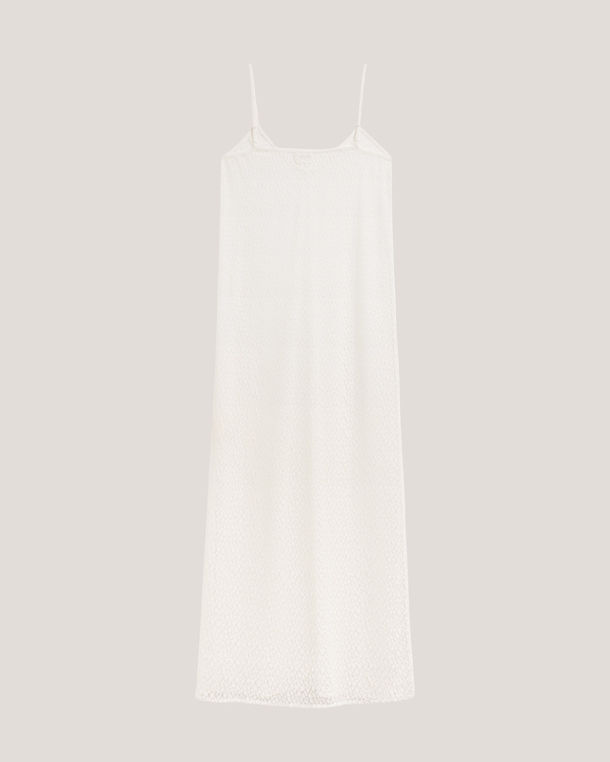 The Off White Lace Dress