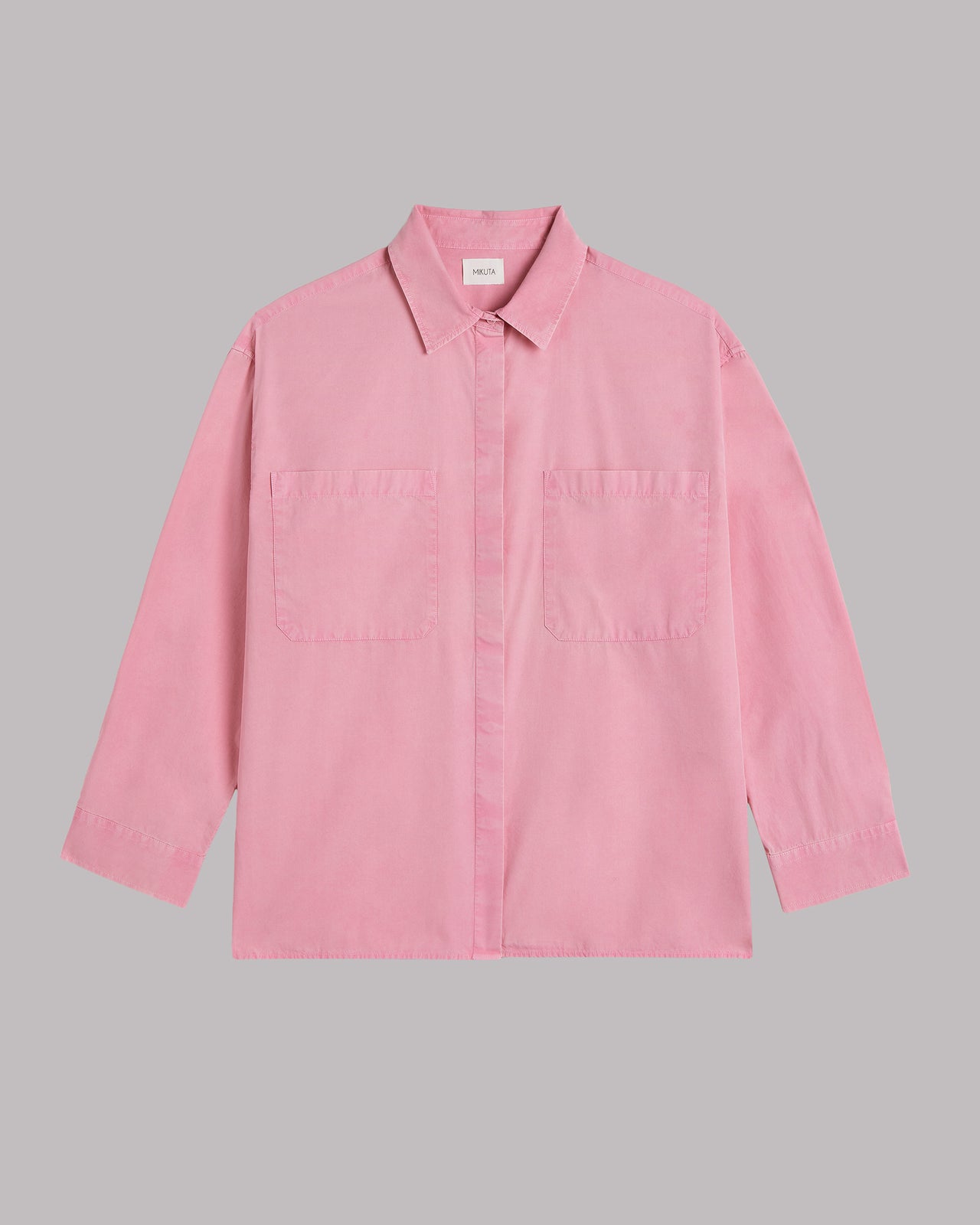 The Pink Cotton Oversized Shirt