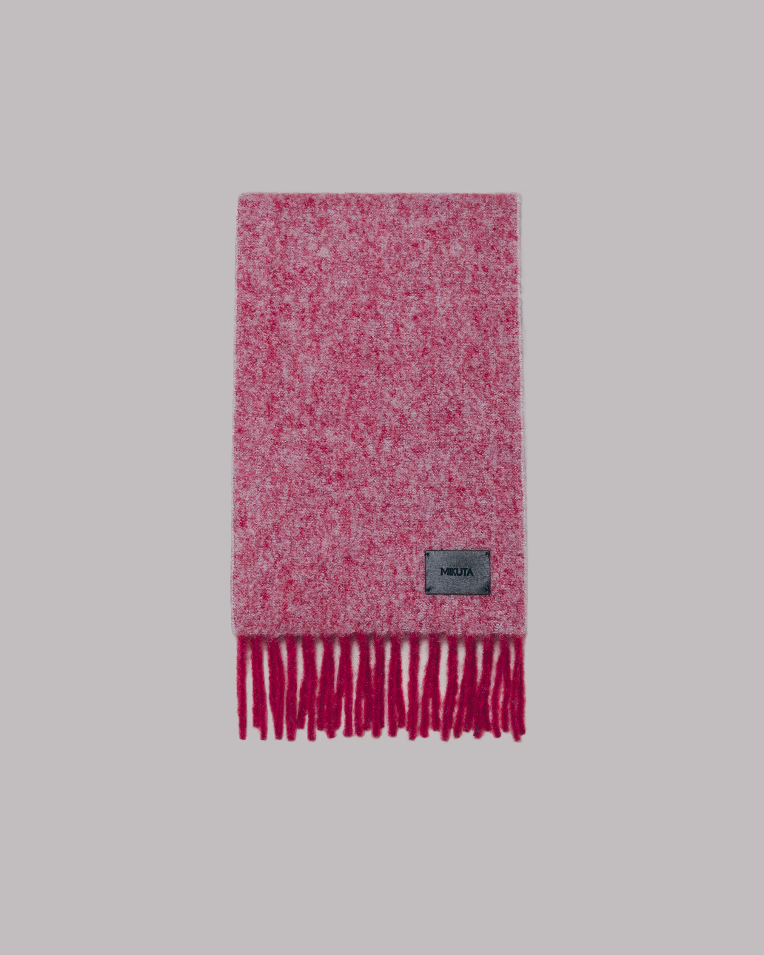 The Pink Faded Alpaca Blend Scarf