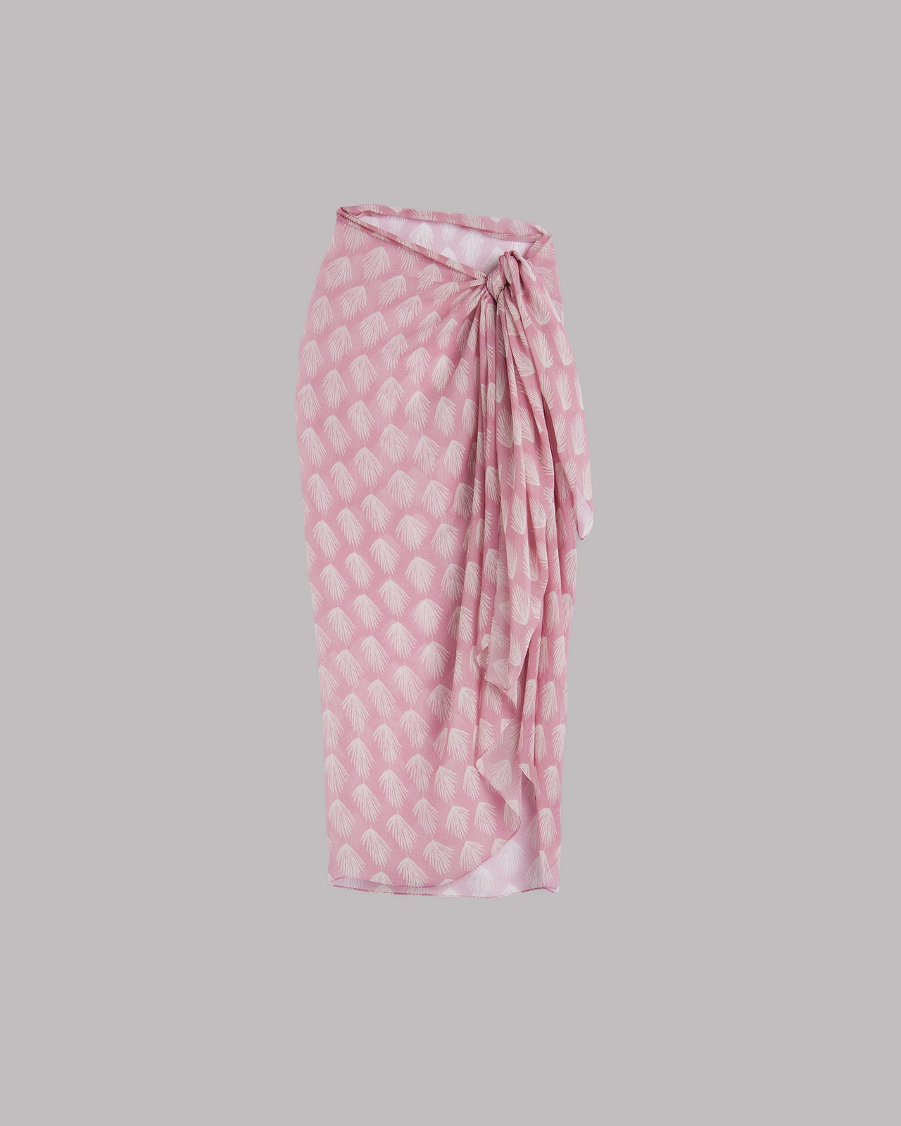 The Pink Printed Pareo
