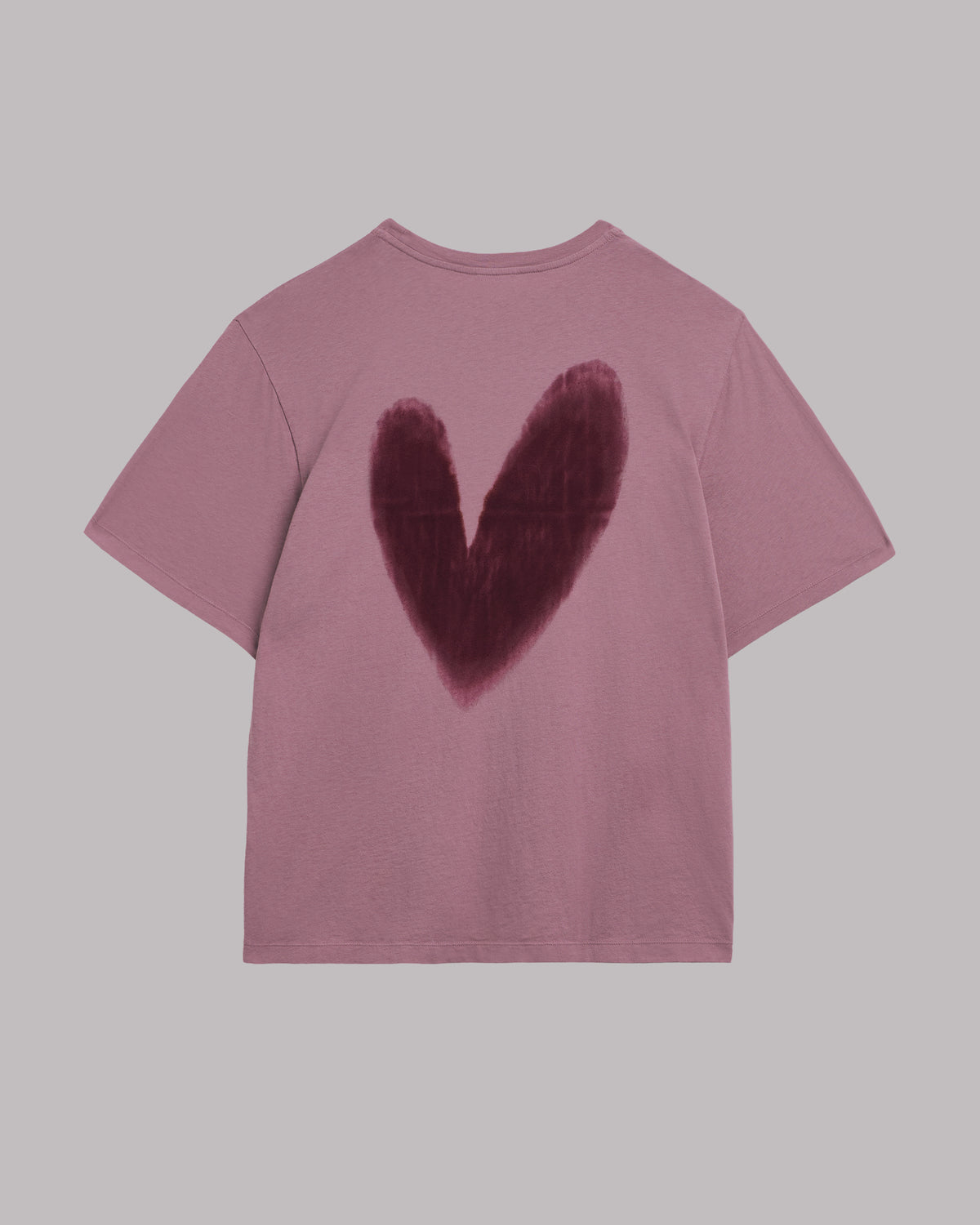 The Pink Tie Dye Heart Relaxed T-Shirt