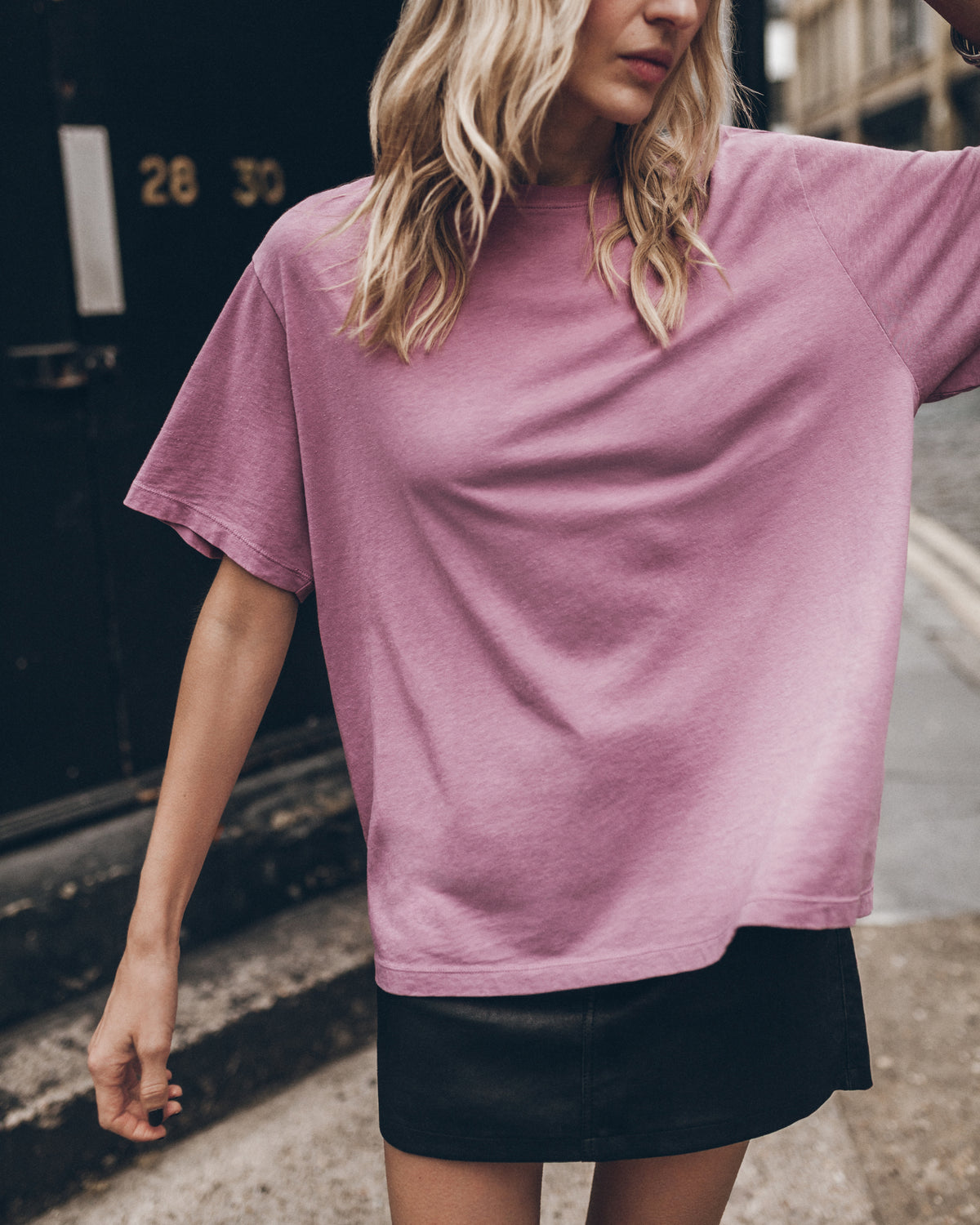 The Pink Tie Dye Heart Relaxed T-Shirt