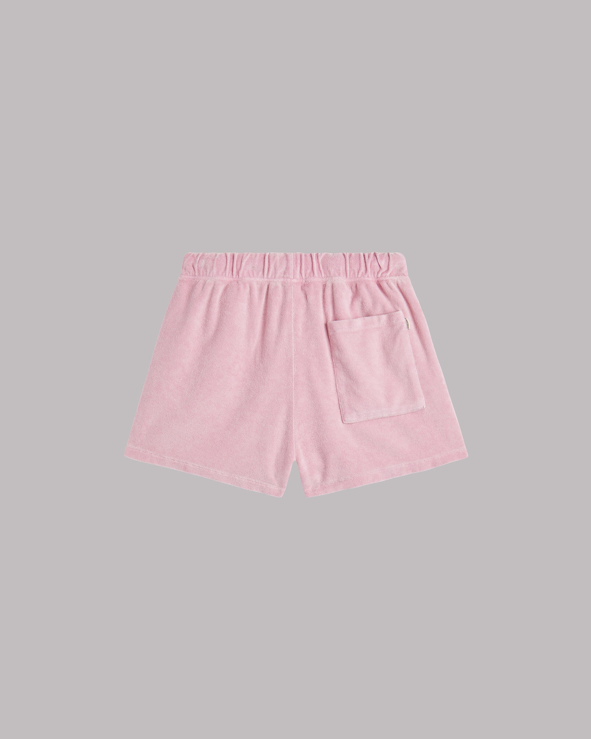 The Pink Towelling Co-Ord Shorts