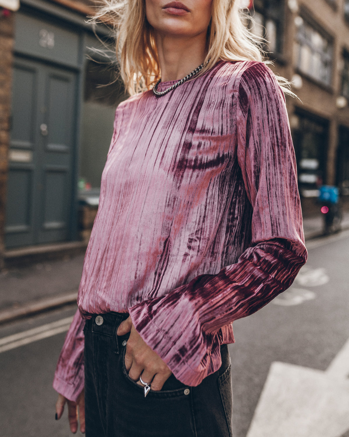 The Pink Velvet Longsleeve