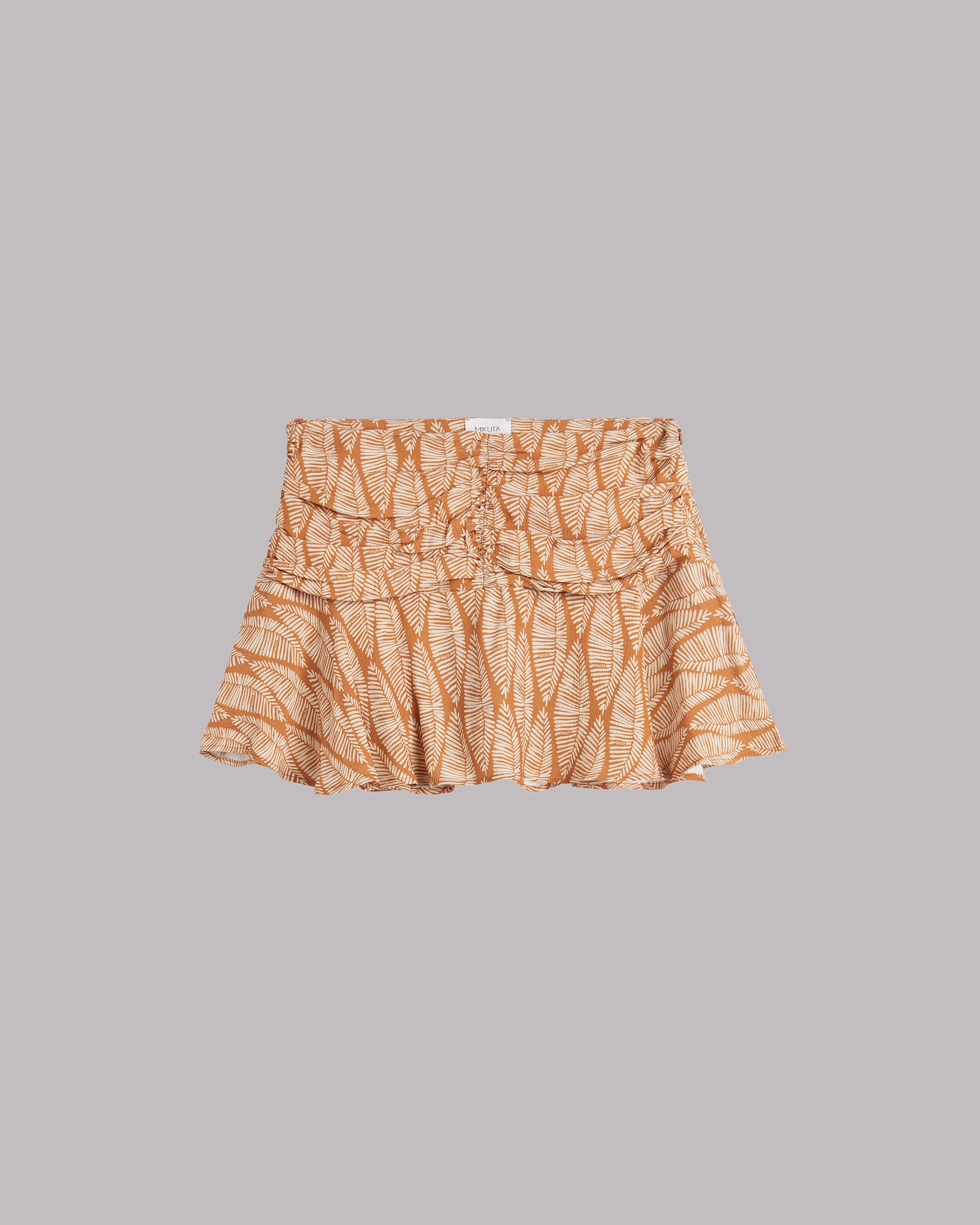 The Printed Draped Skort - Product photo