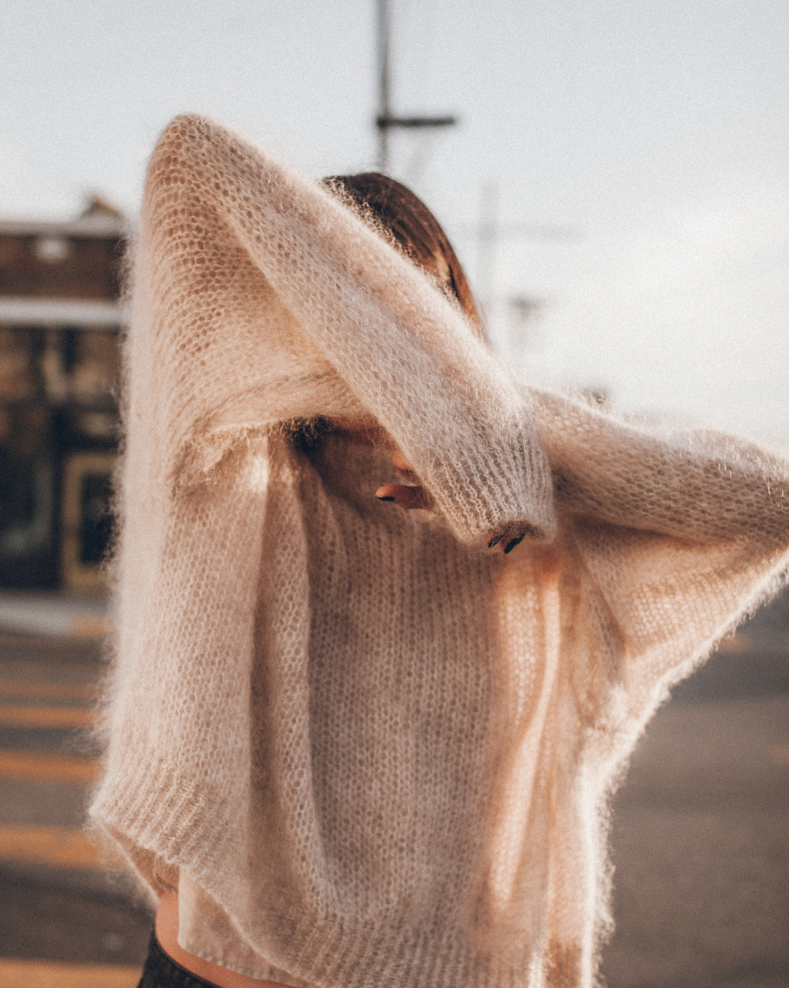 The Sand Relaxed Fine Knitted Sweater