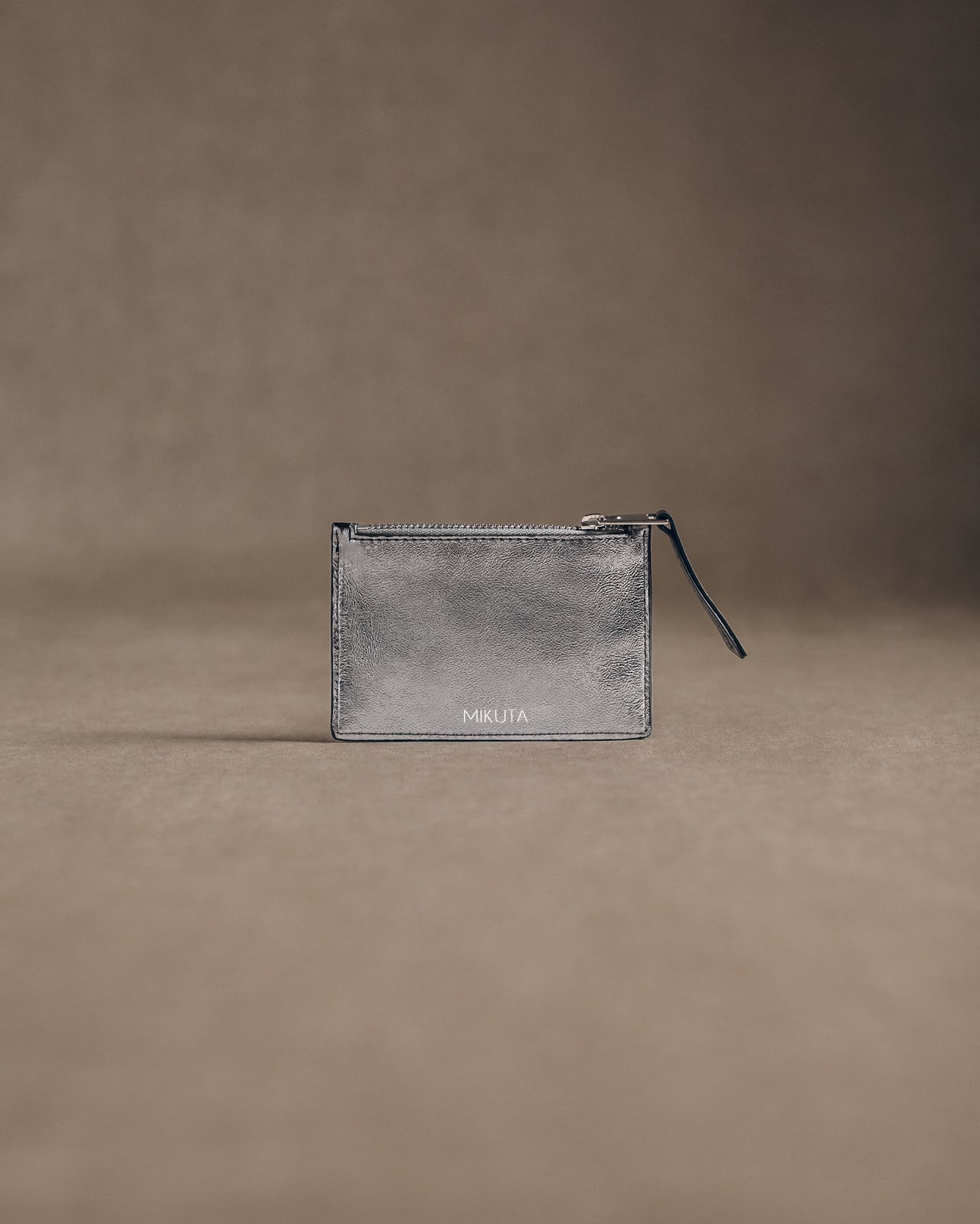 The Silver Leather Wallet