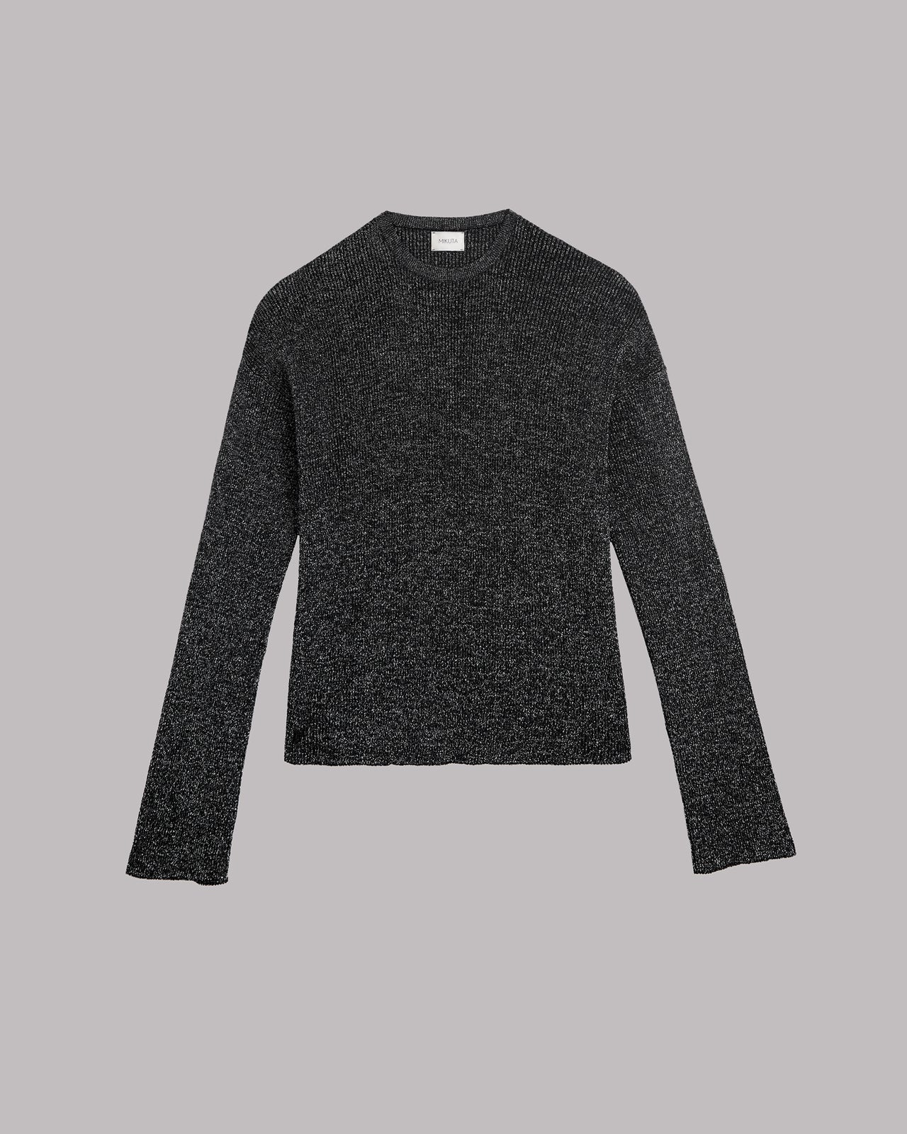 The Silver Sparkly Loose Knitted Sweater