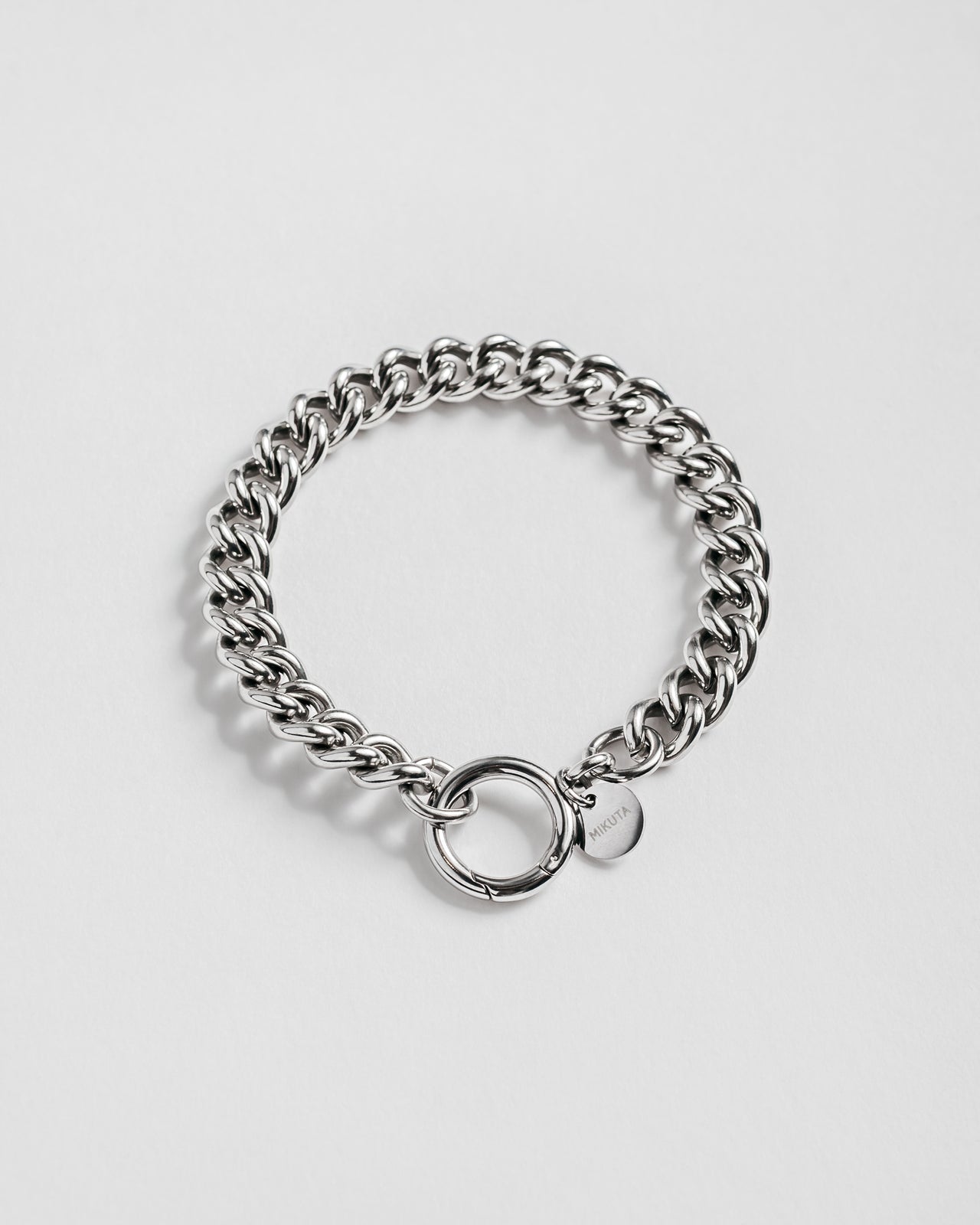 The Steel Curb Chain Bracelet