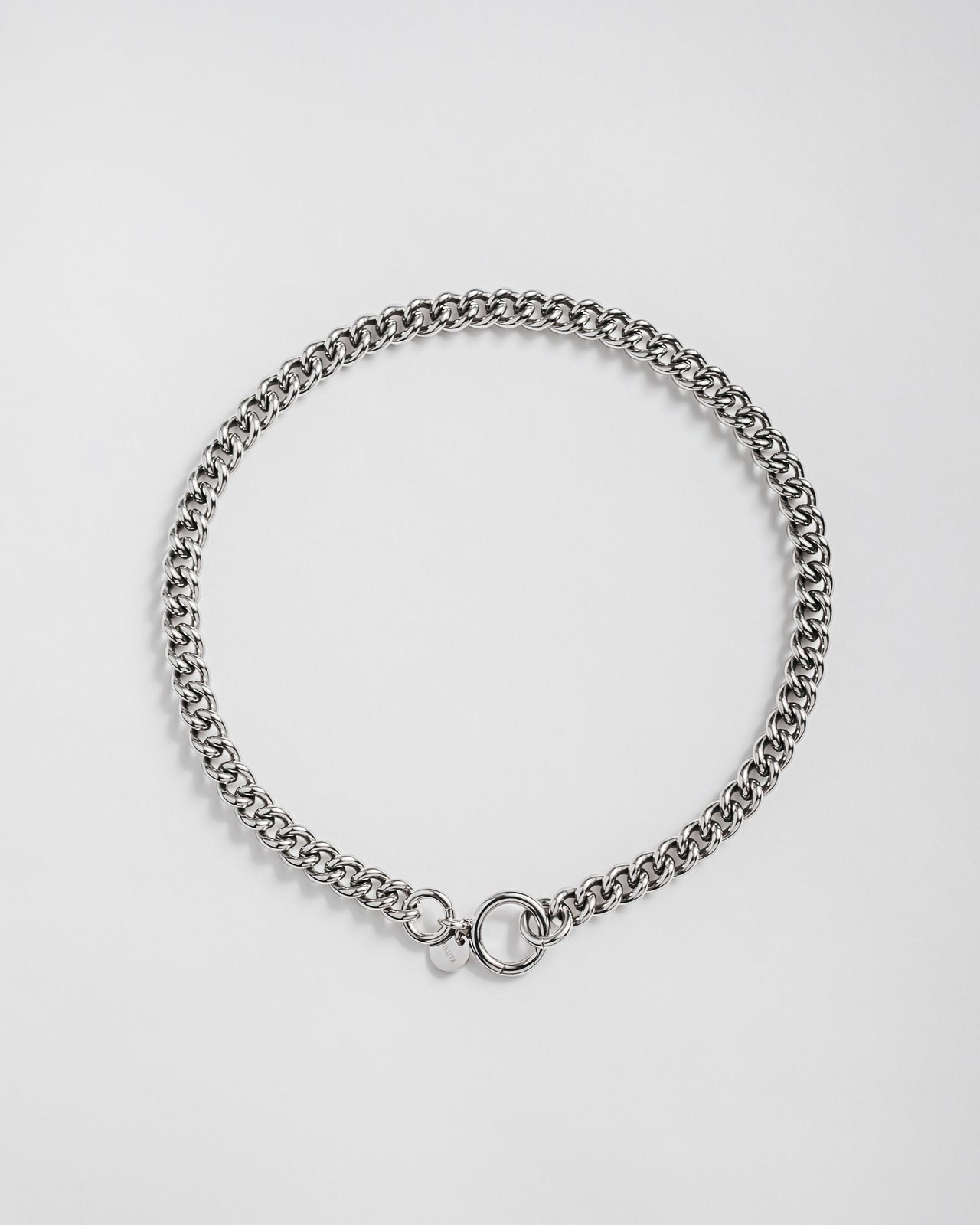The Steel Curb Chain Necklace