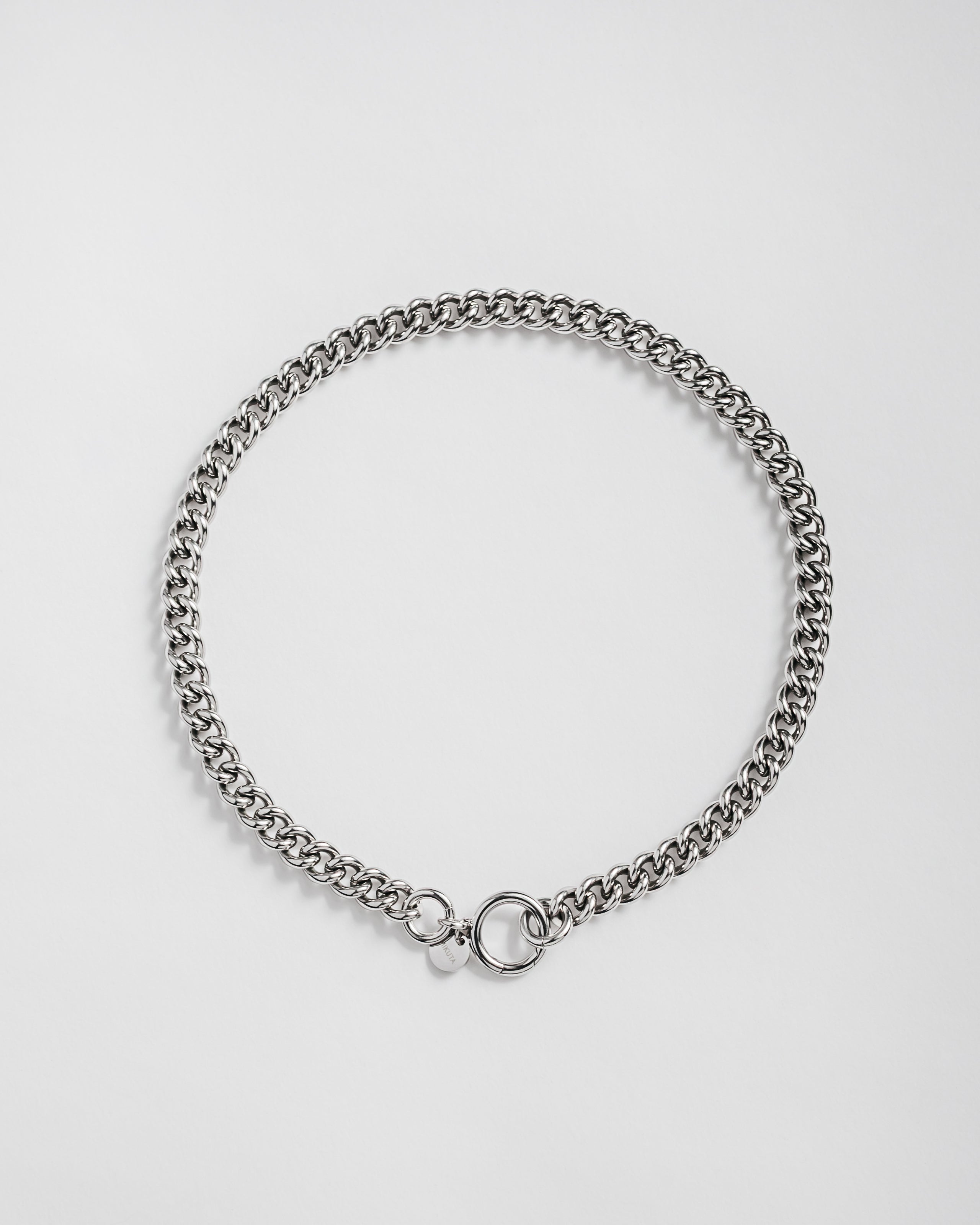 The Steel Curb Chain Necklace