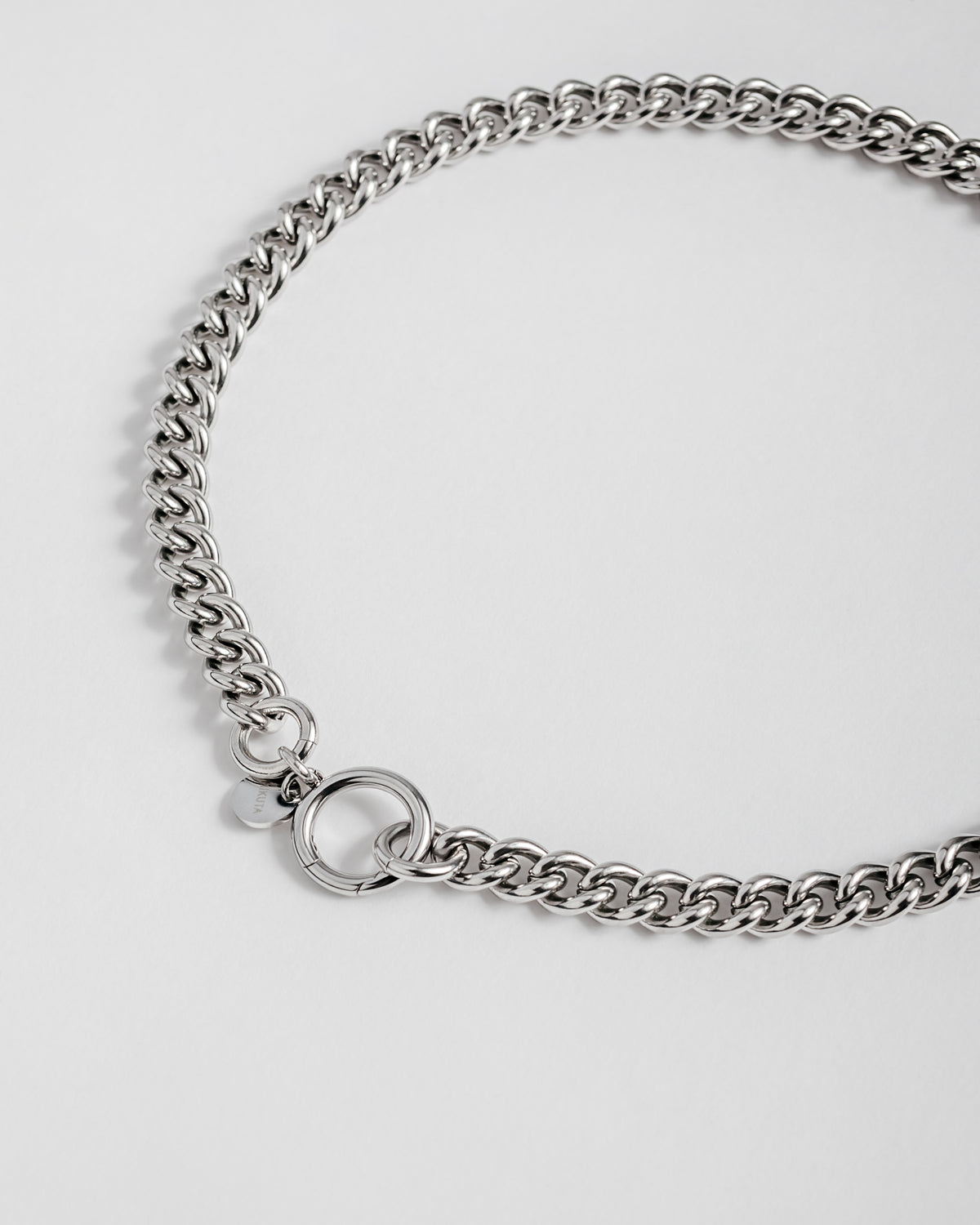 The Steel Curb Chain Necklace