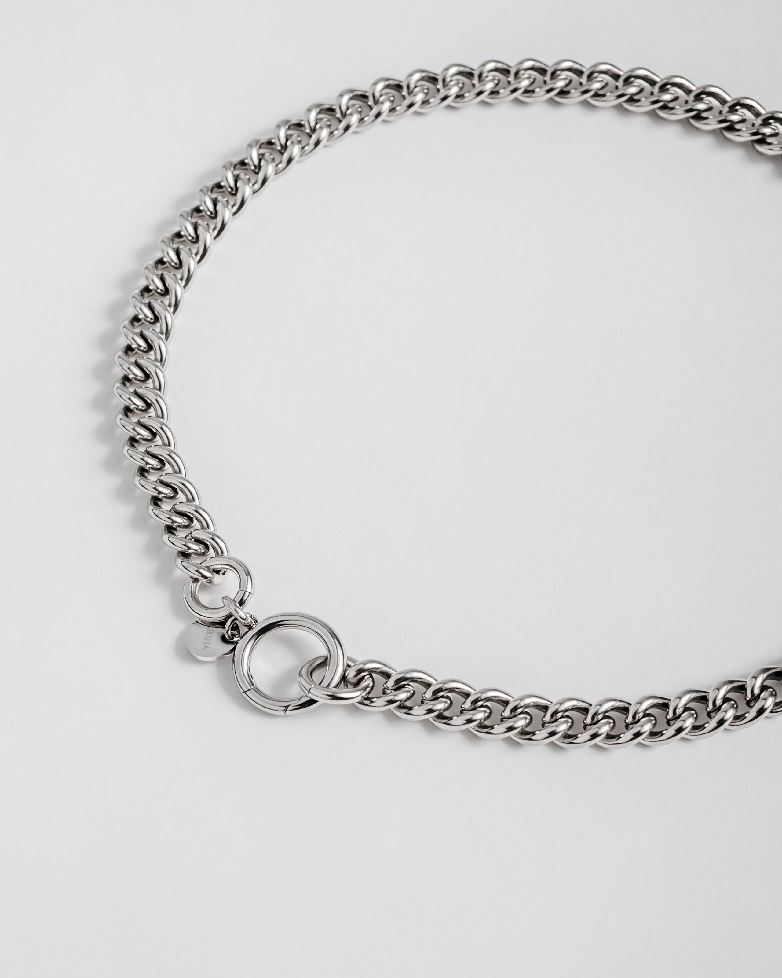 The Steel Curb Chain Necklace