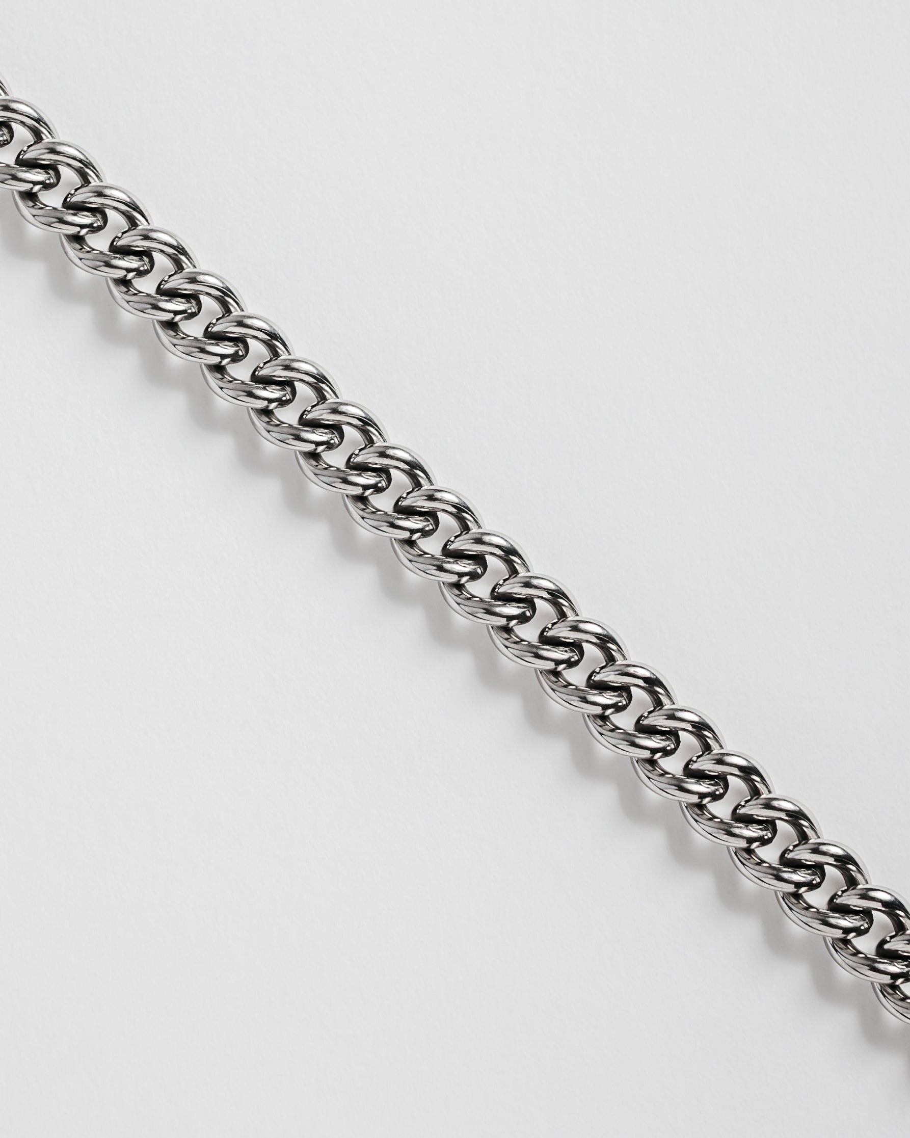 The Steel Curb Chain Bracelet