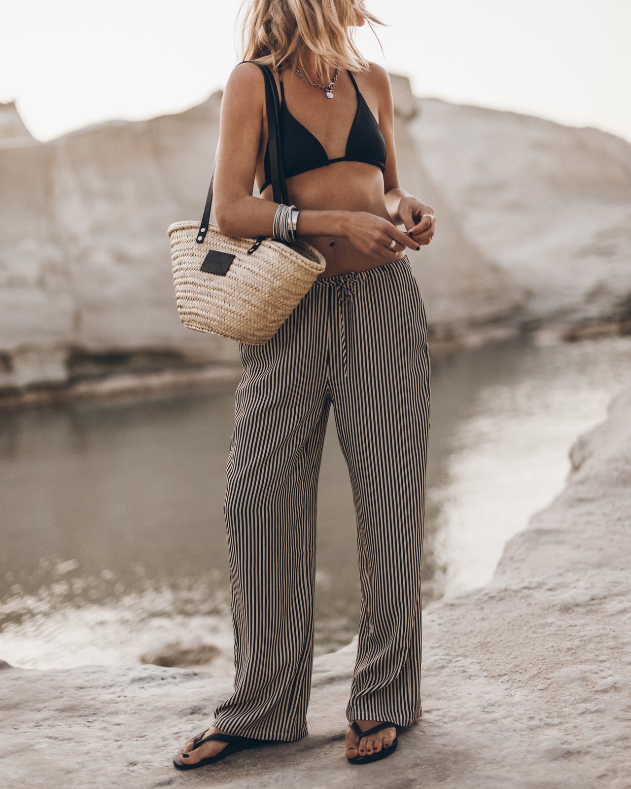 The Striped Breezy Pants