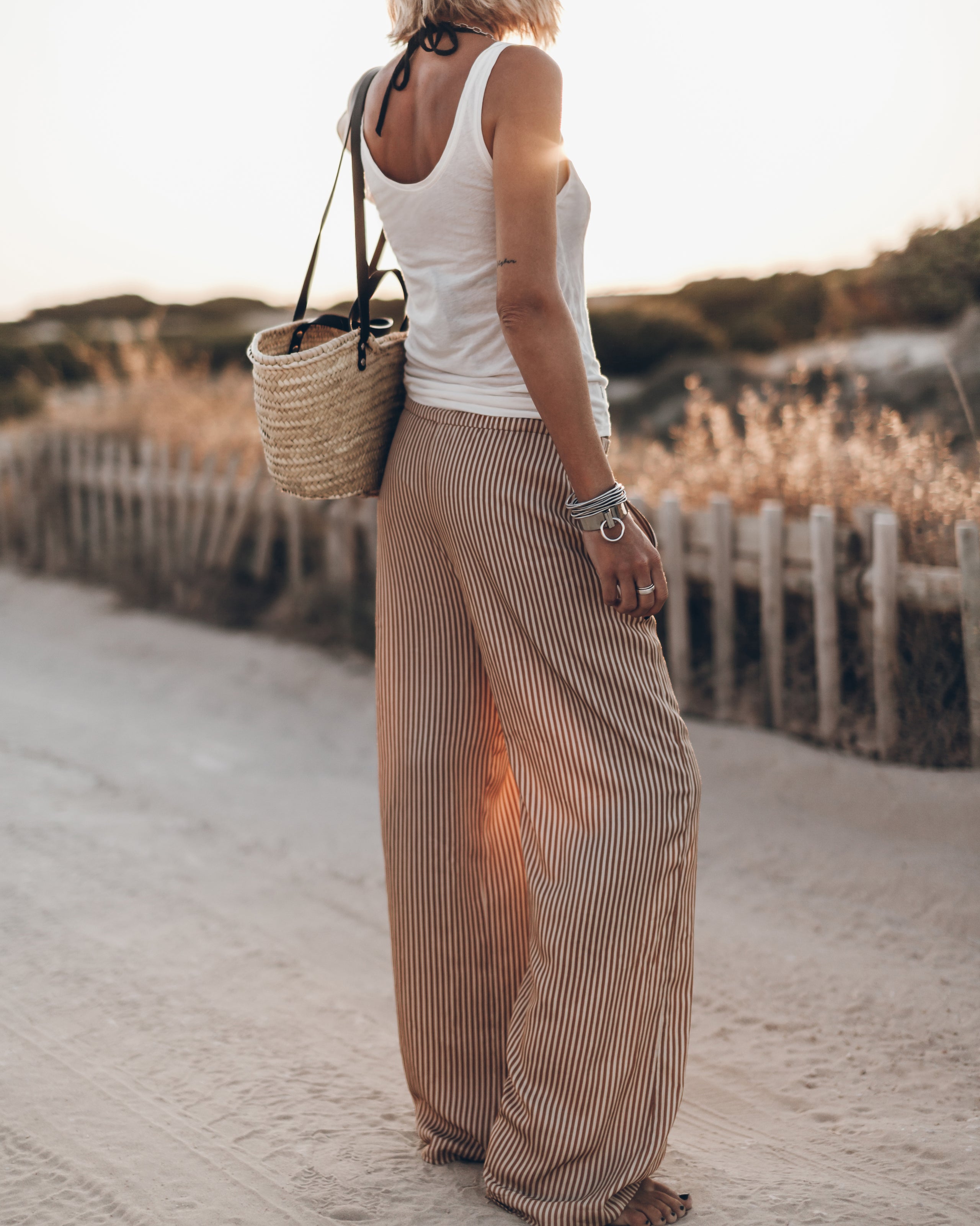 The Striped Breezy Pants