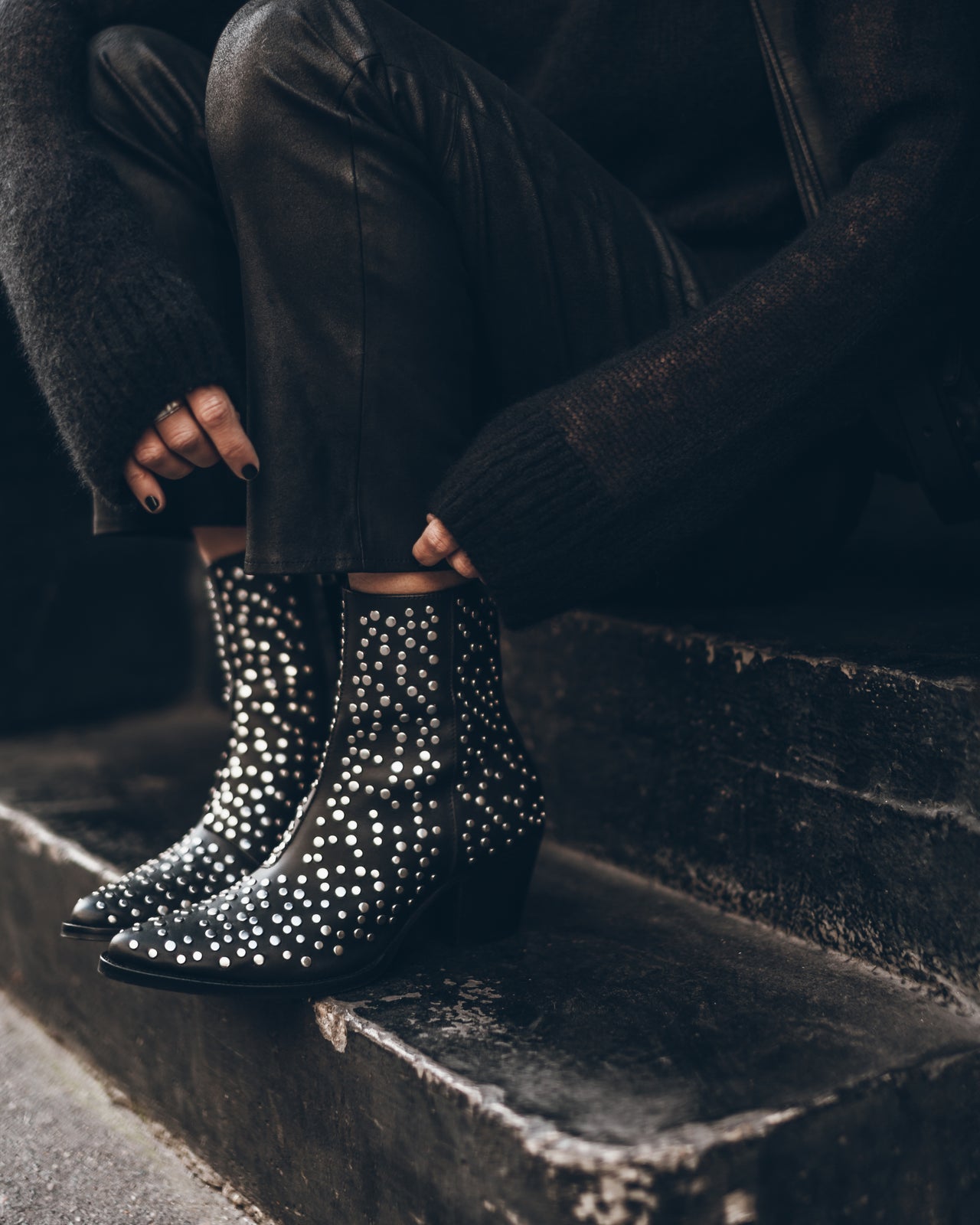 The Studded Boots