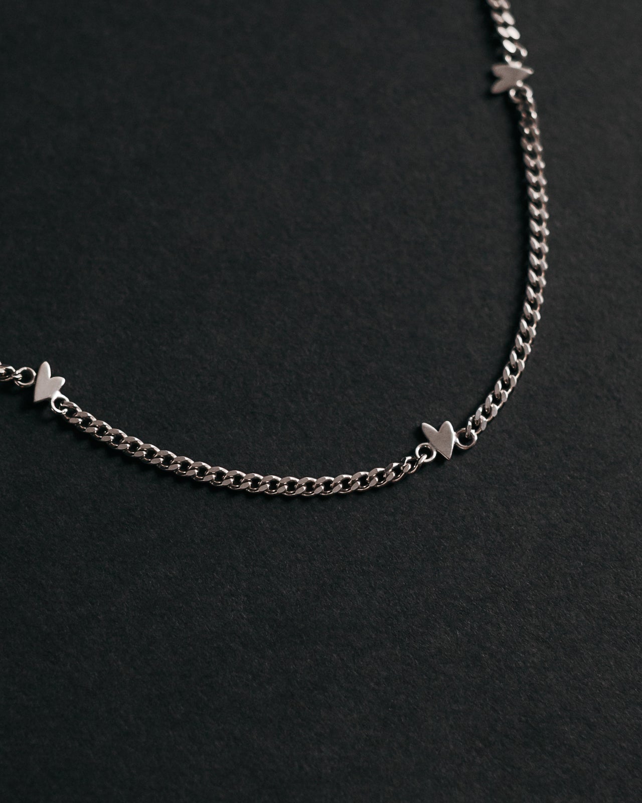 The Tiny Heart Necklace Product Shot - Product photo