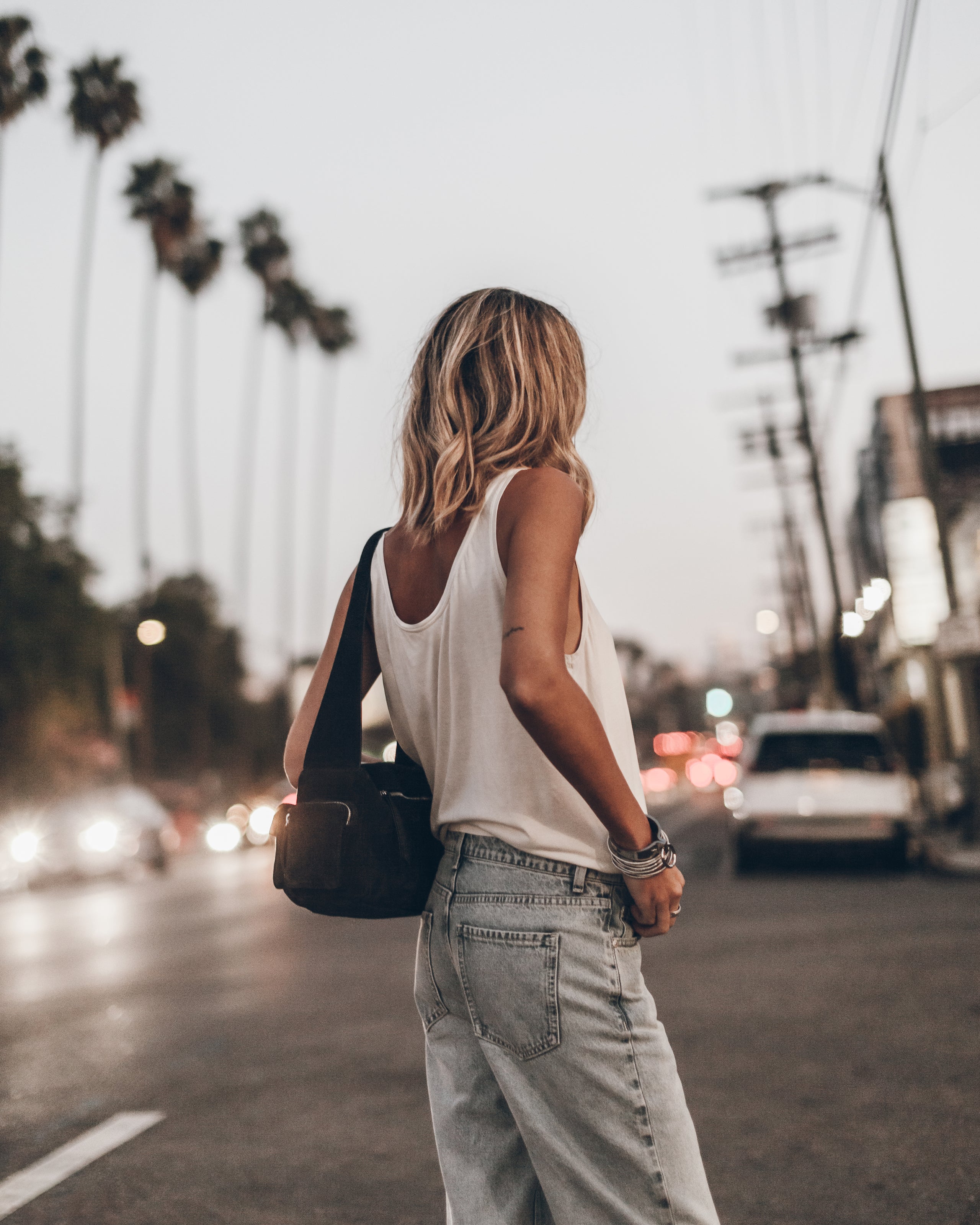 The White Base Tank Top