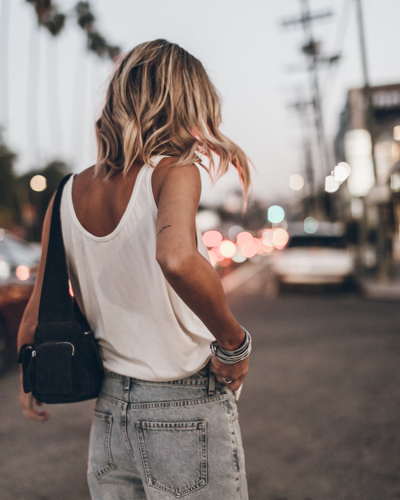 The White Base Tank Top