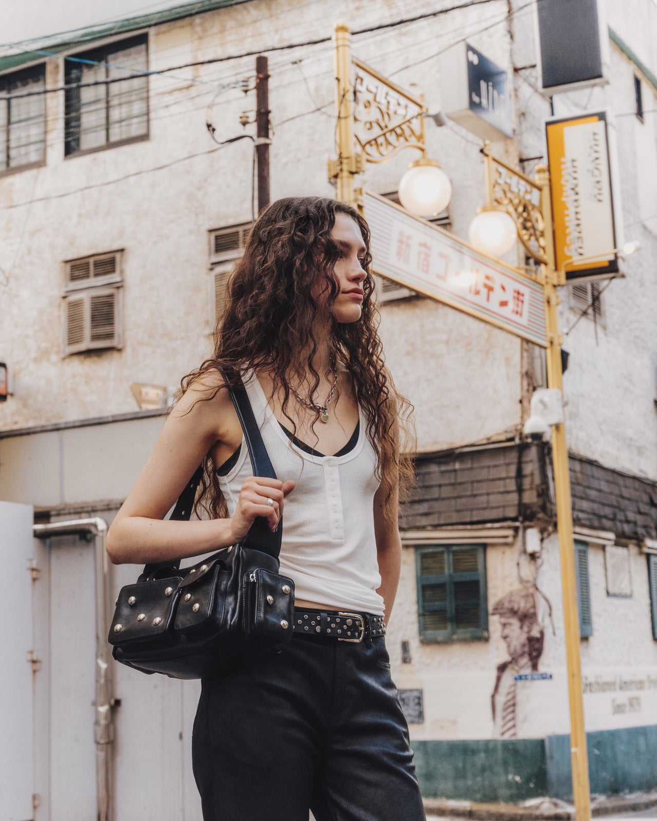 The White Buttoned Tank Top