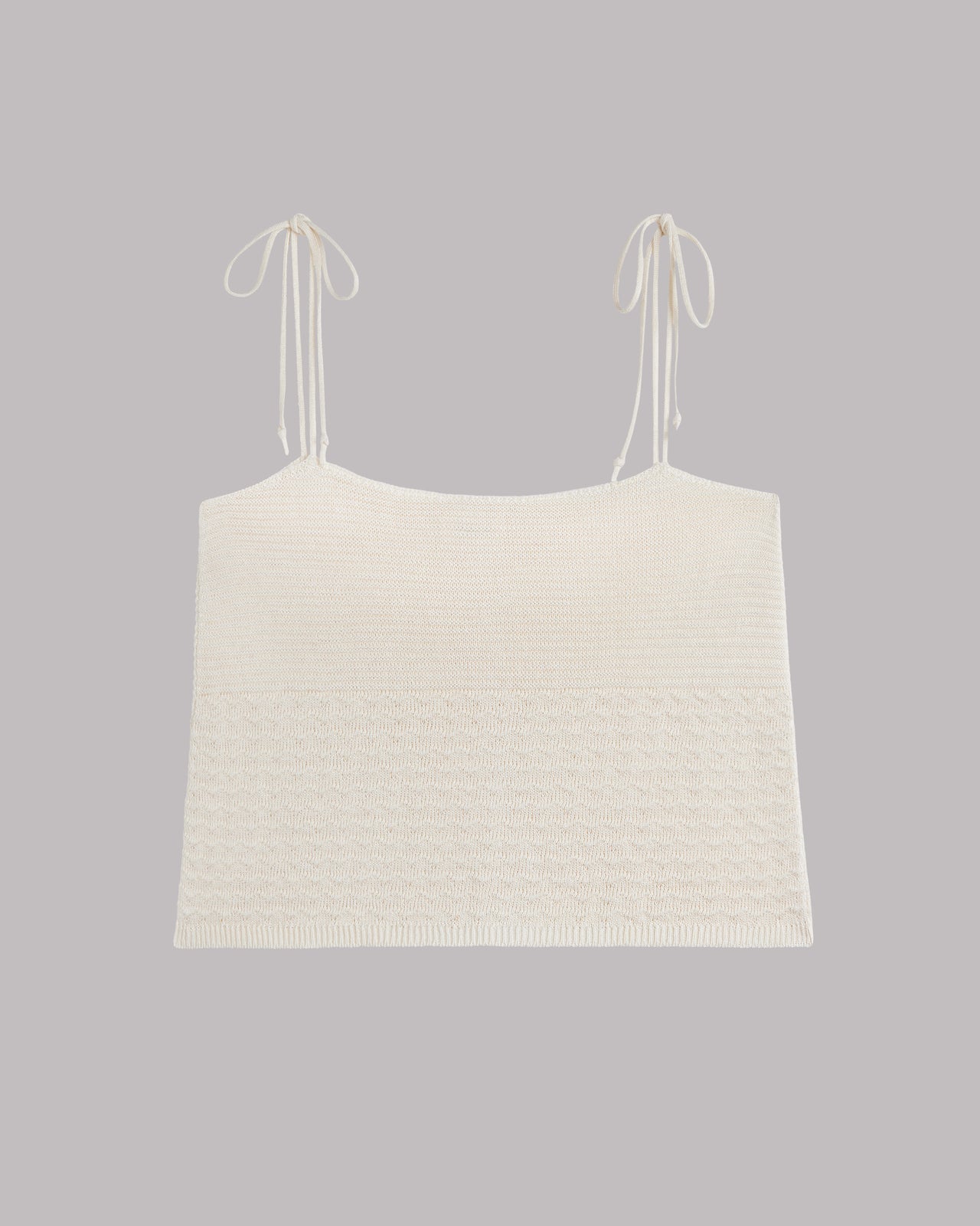 The White Crochet Camisole