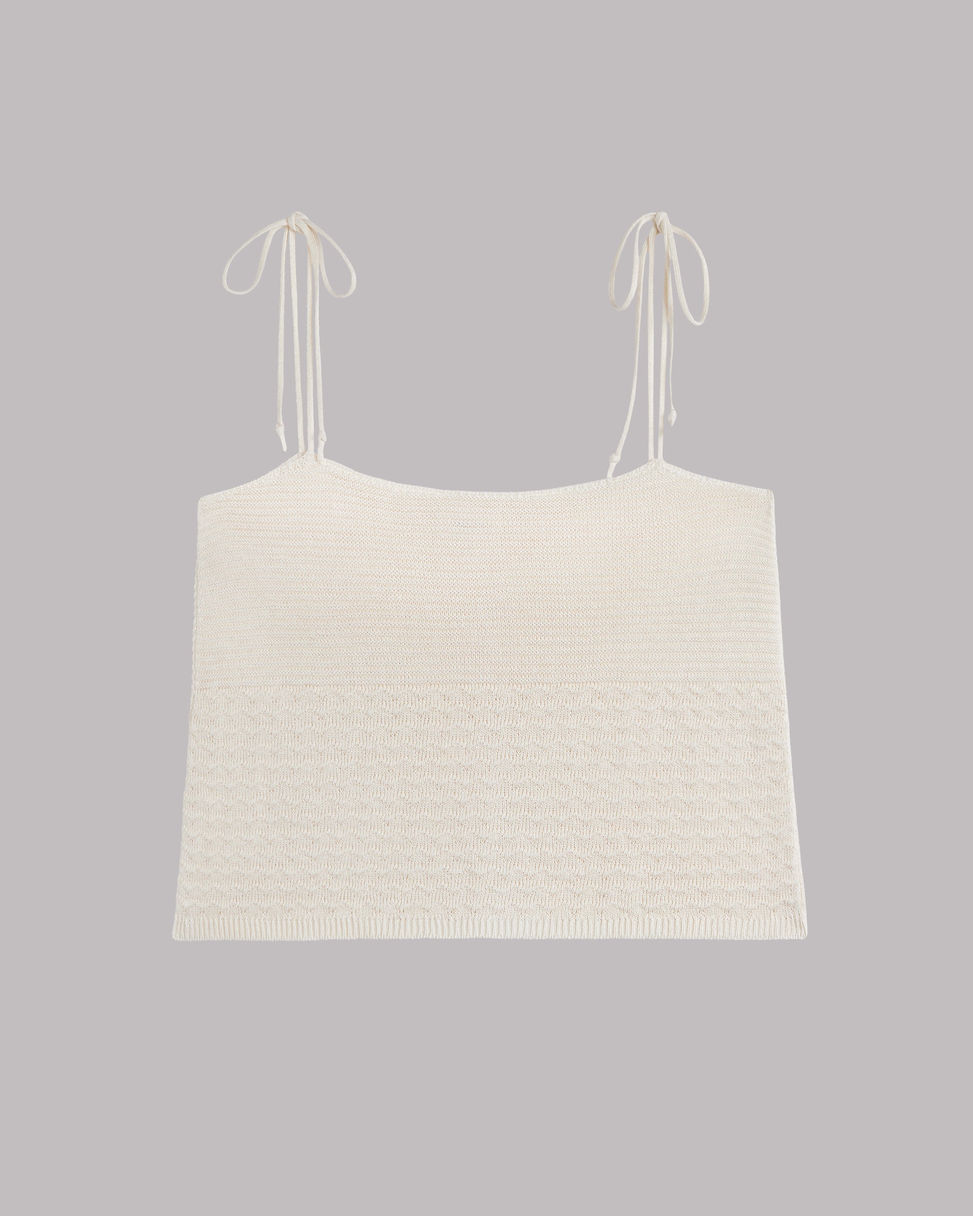 The White Crochet Camisole