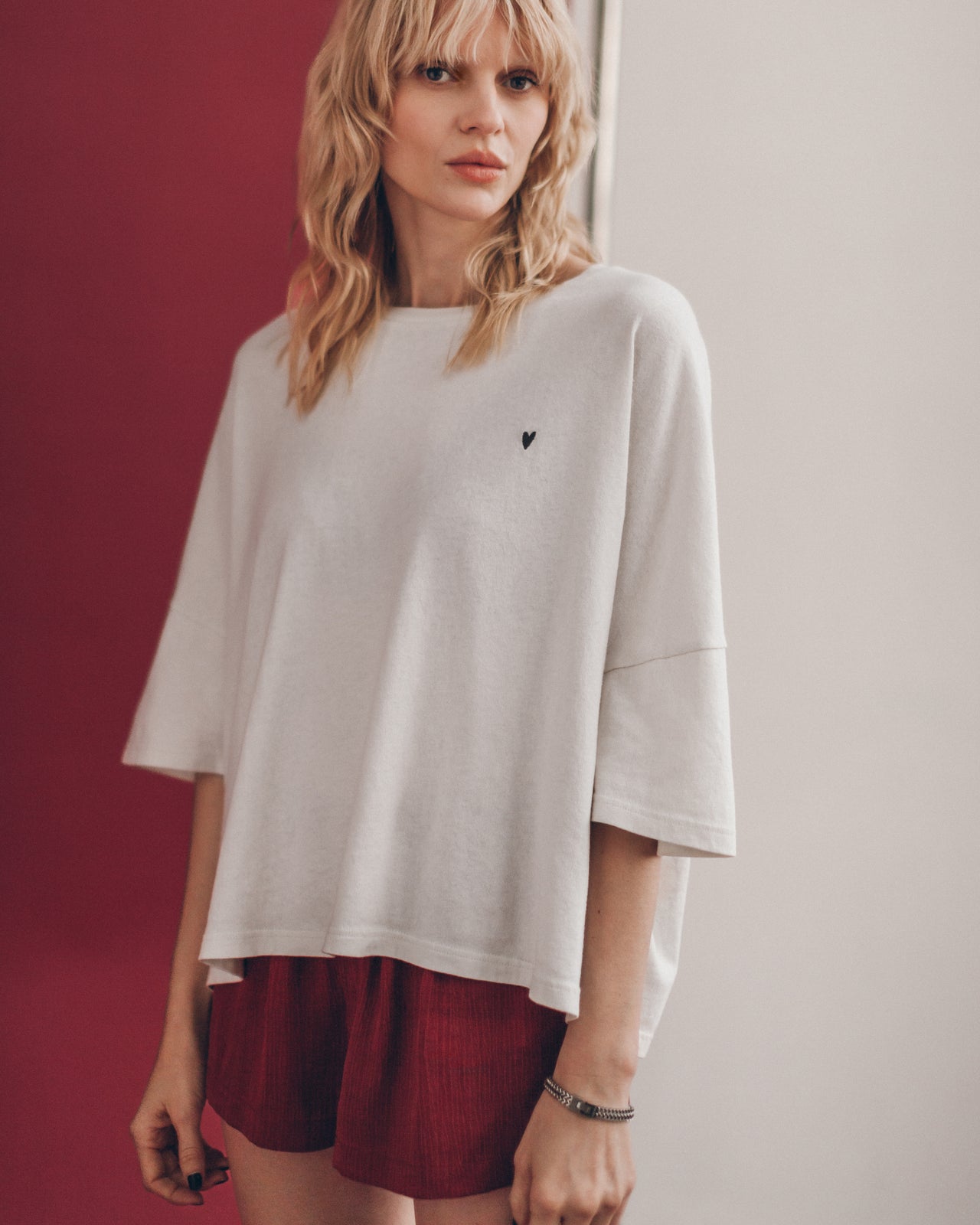 The White Heart Loose T-Shirt