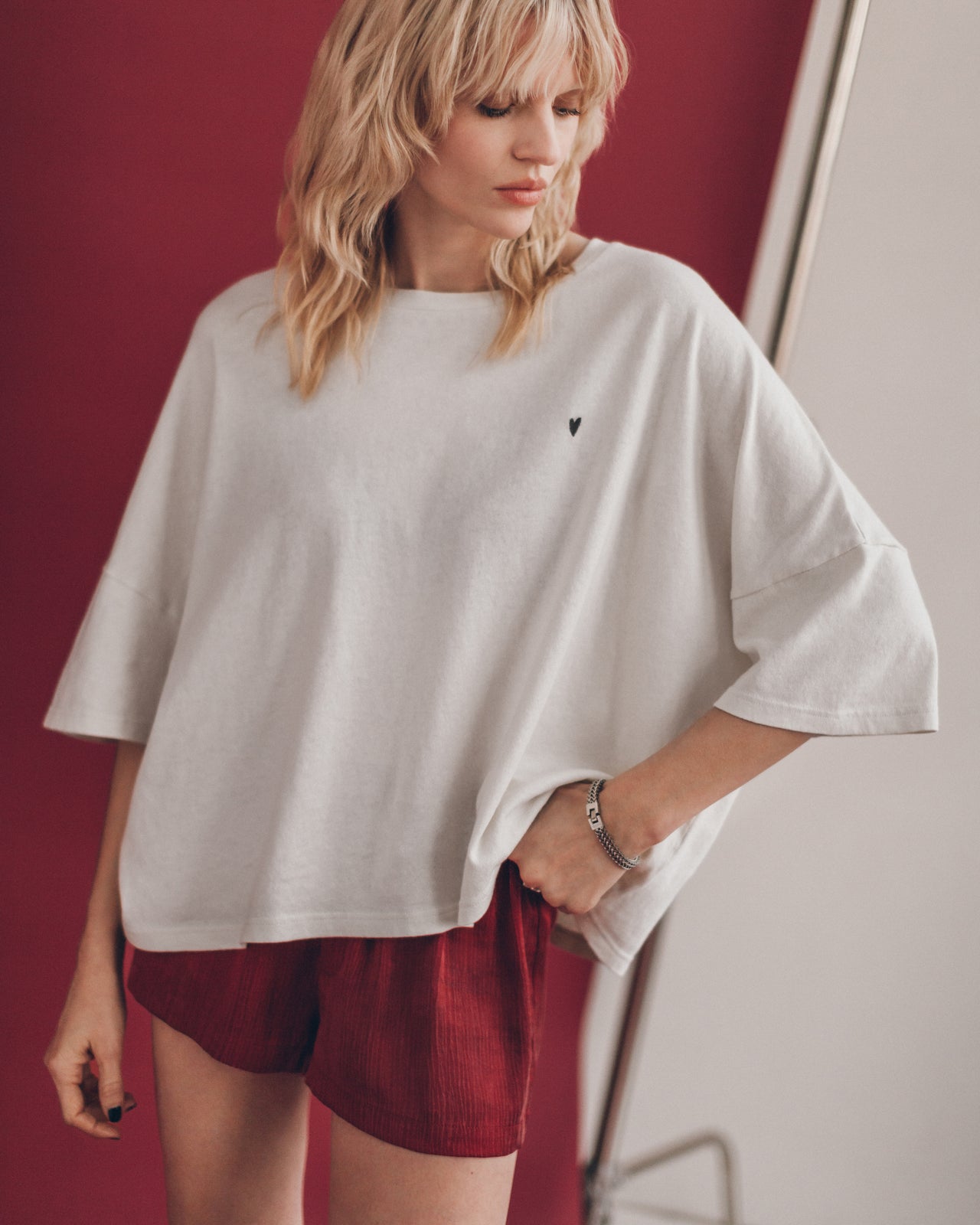 The White Heart Loose T-Shirt