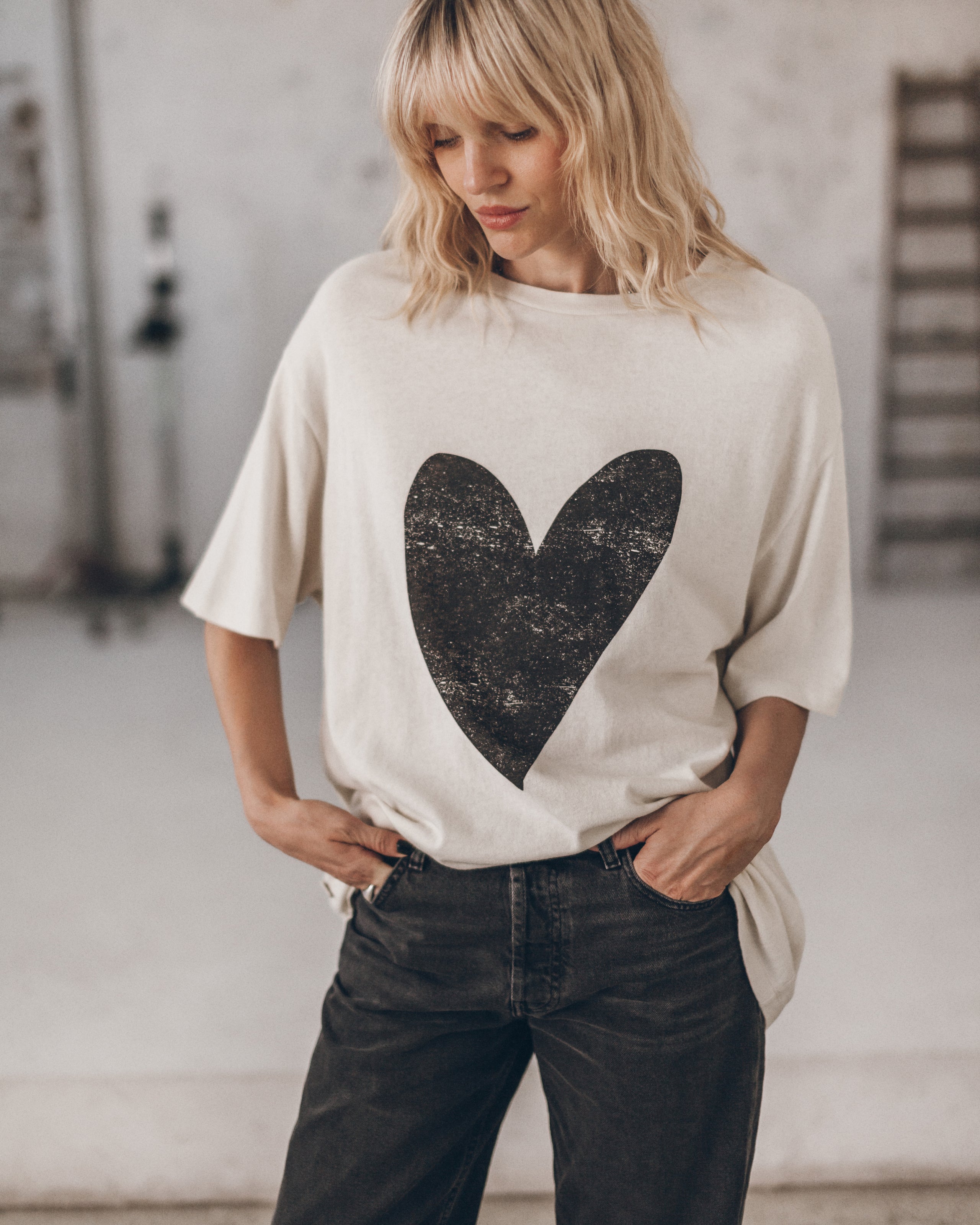 The White Heart Unisex T-Shirt