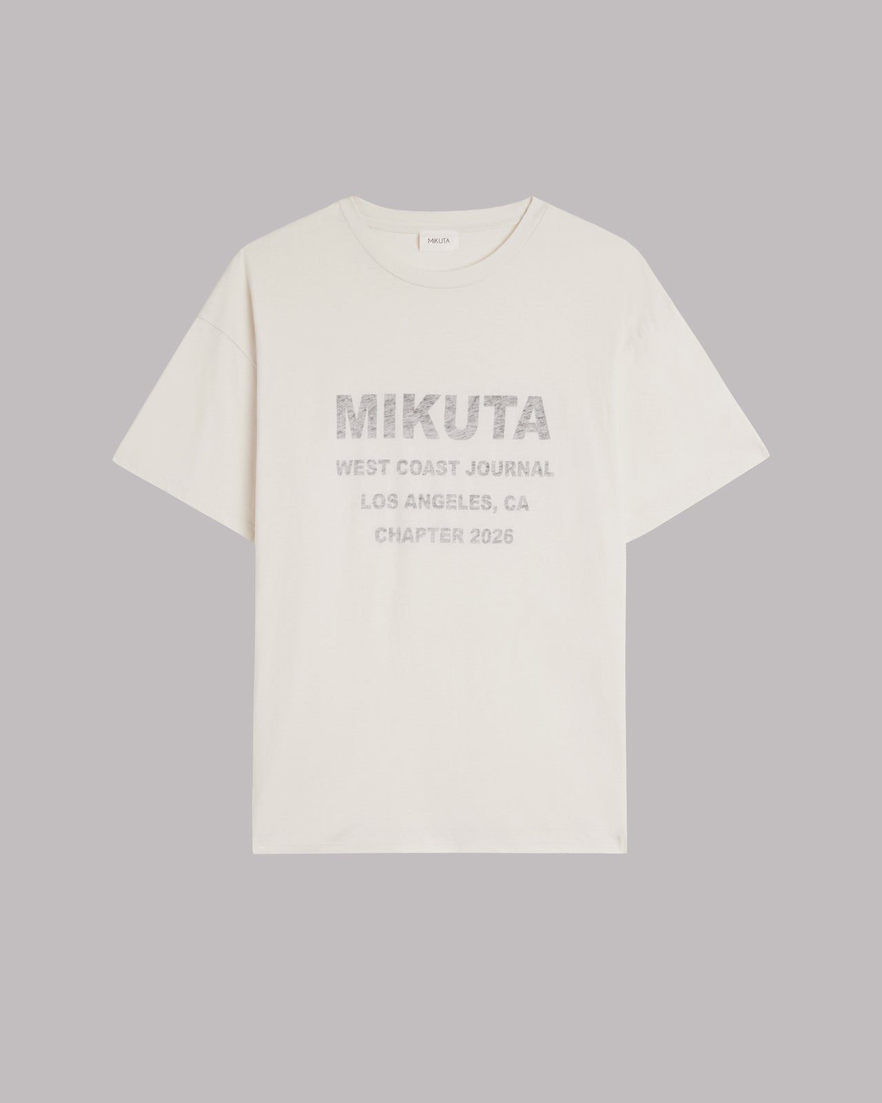 The White Oversized Mikuta T-Shirt