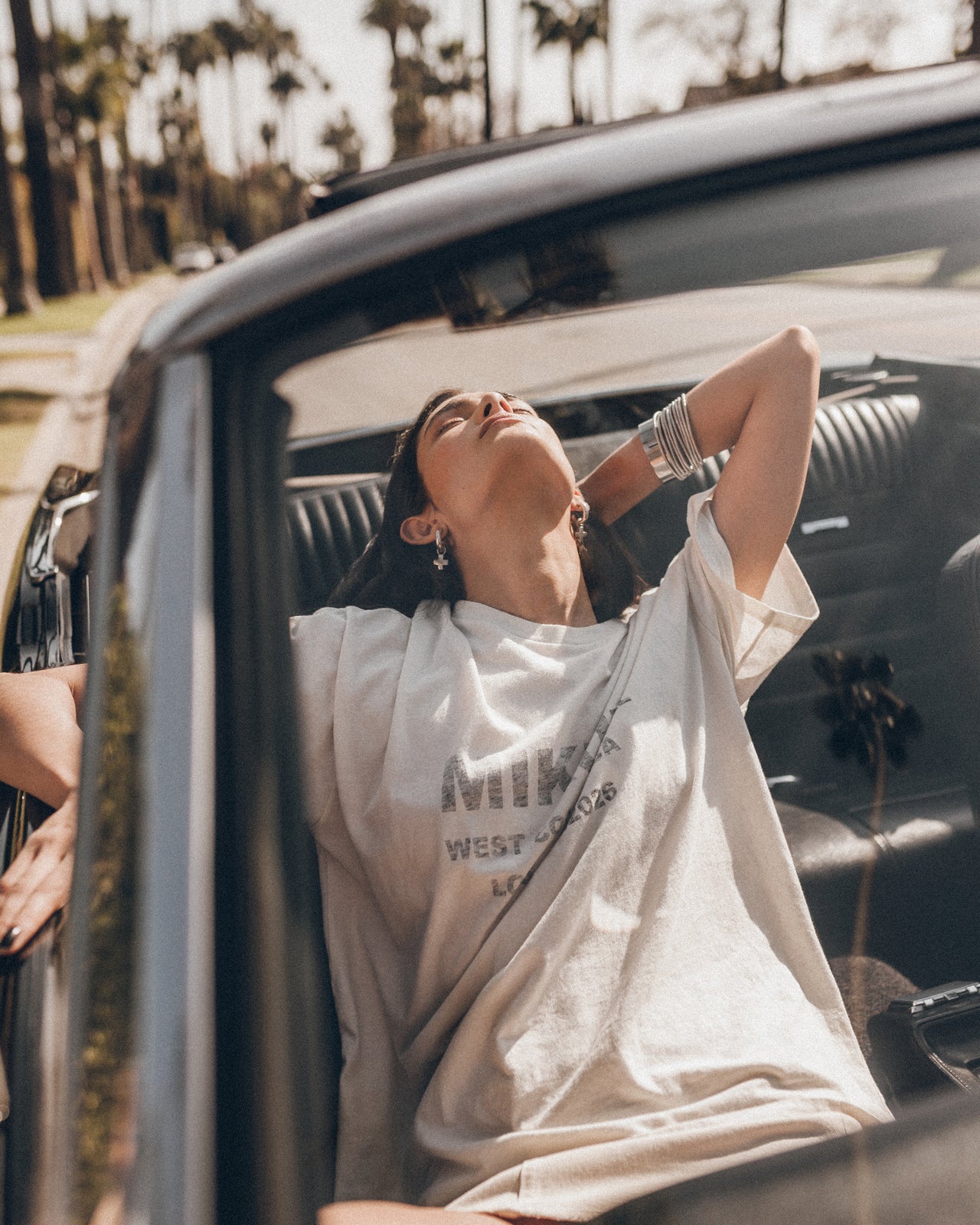 The White Oversized Mikuta T-Shirt