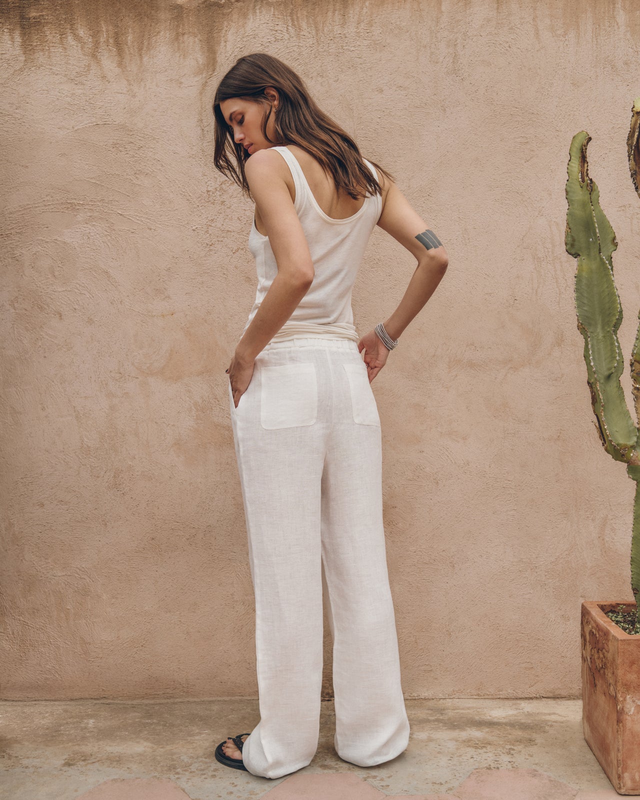 The White Regular Tank Top