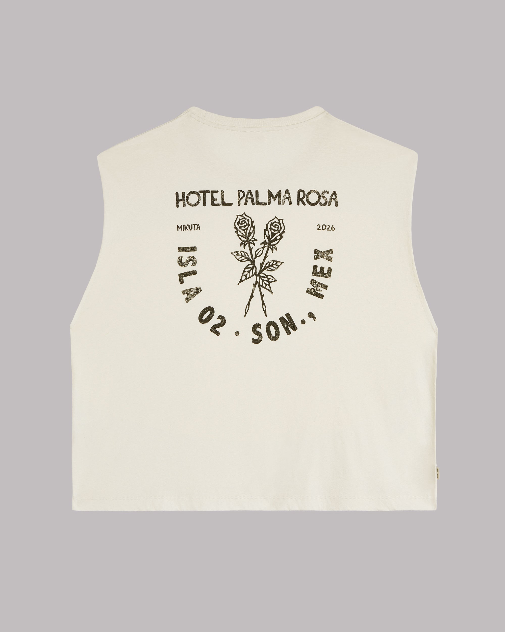 The White Sleeveless Unisex T-Shirt