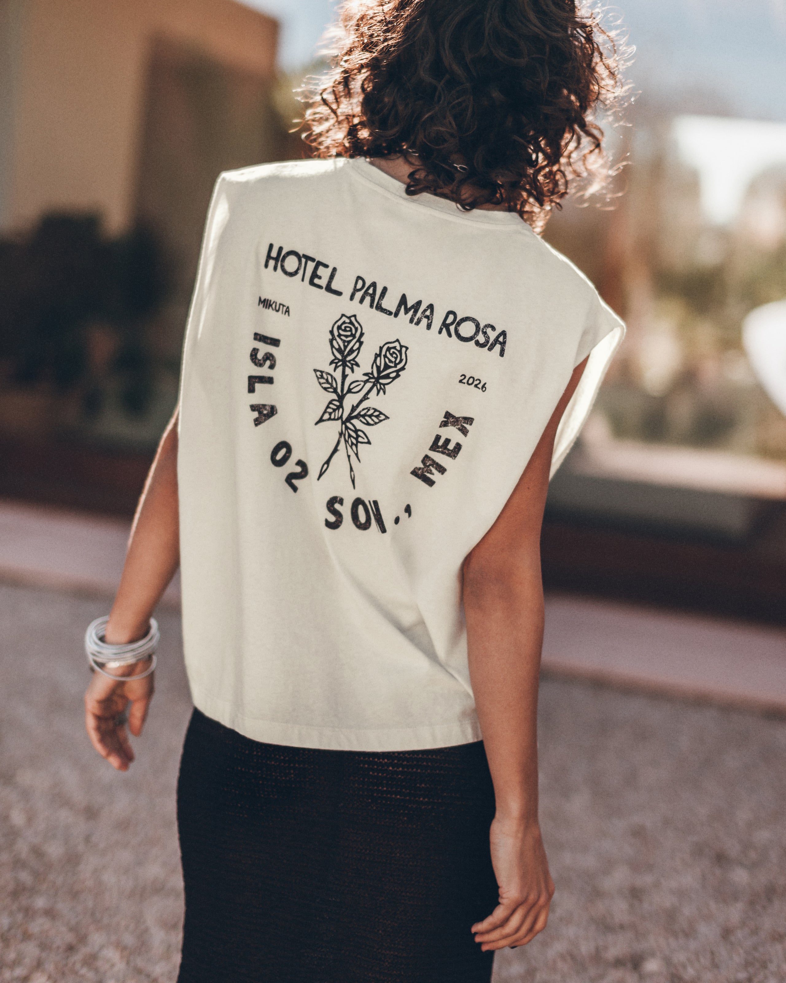 The White Sleeveless Unisex T-Shirt