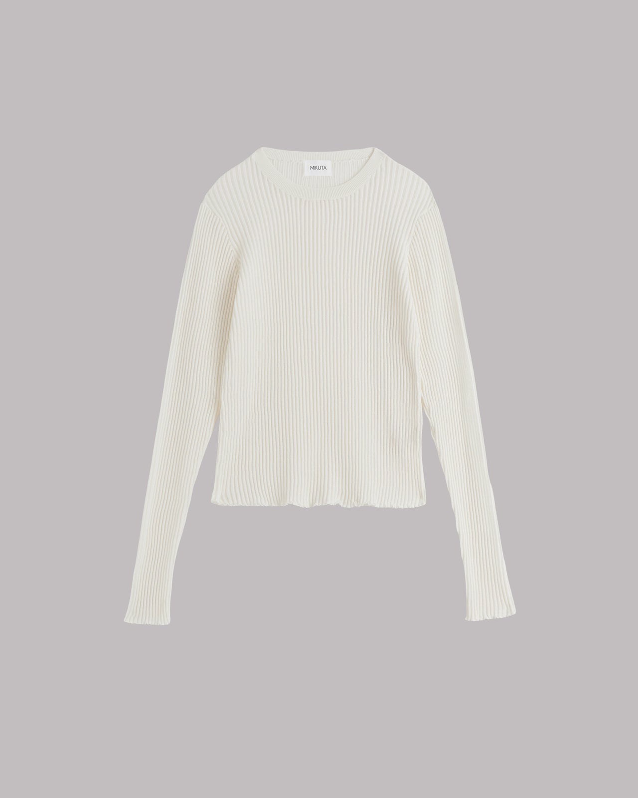 The White Striped Thin Longsleeve