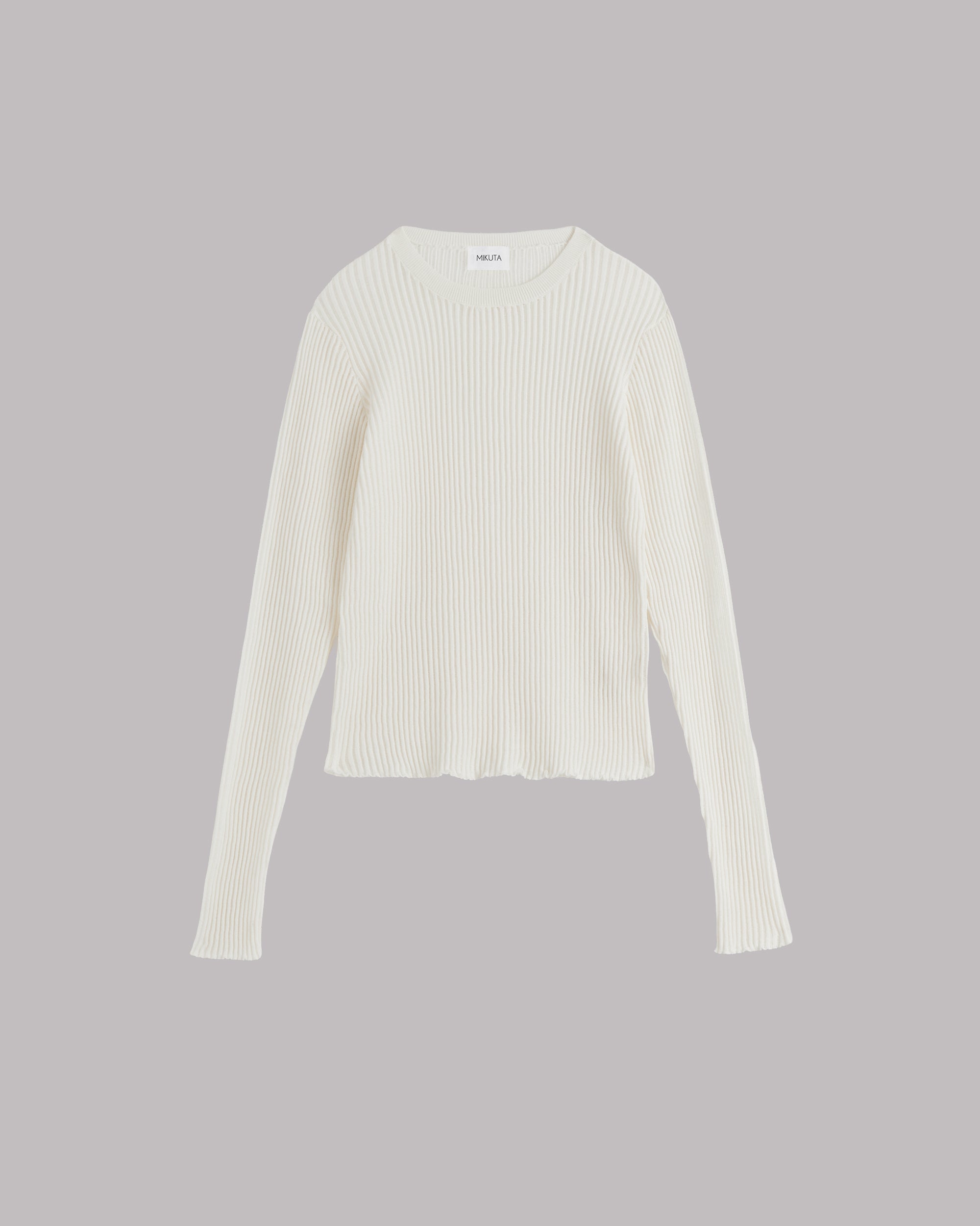 The White Striped Thin Longsleeve