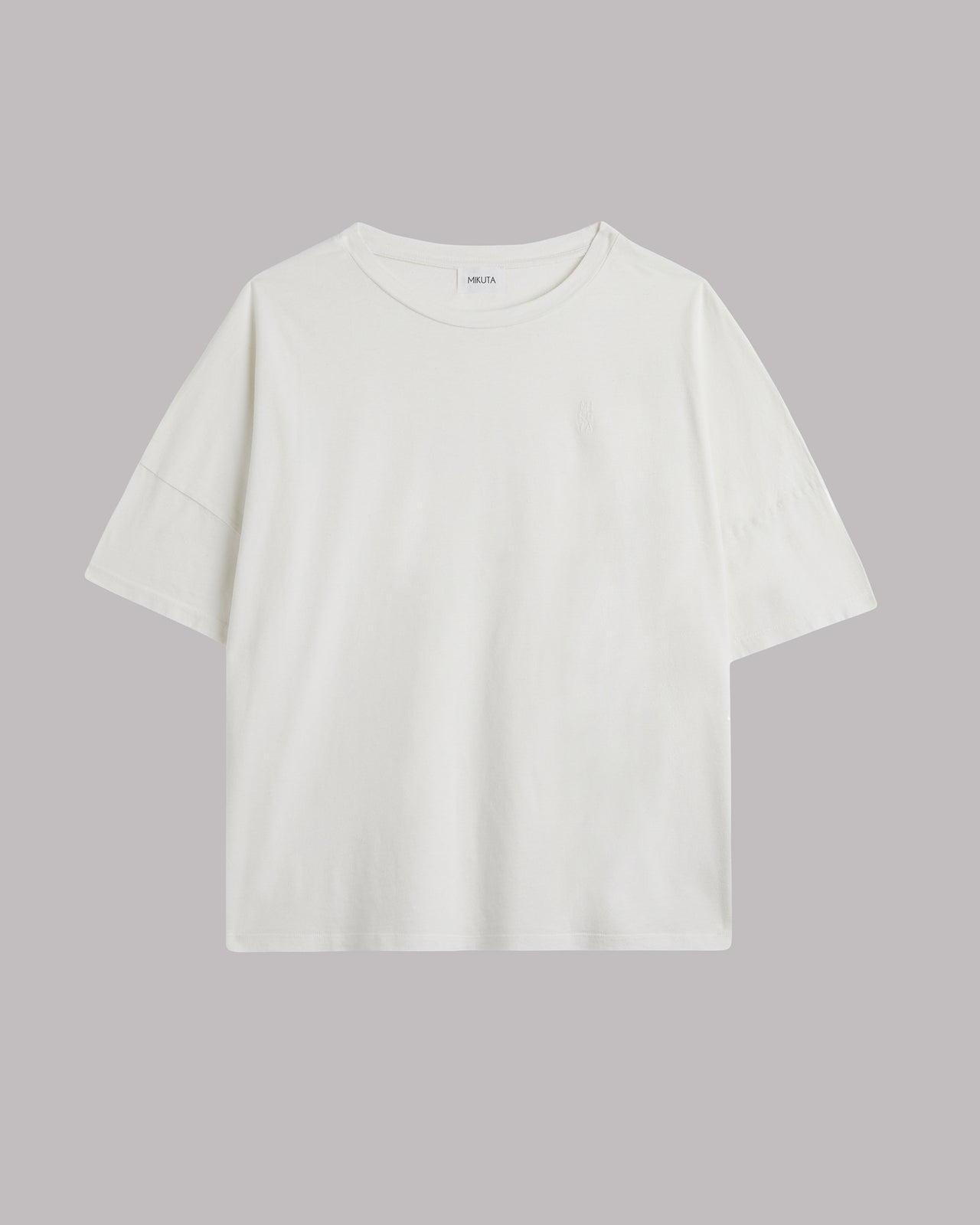 The White Long Loose Cotton T-Shirt